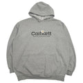 Vintage Carhartt Spellout Logo Hoodie XL