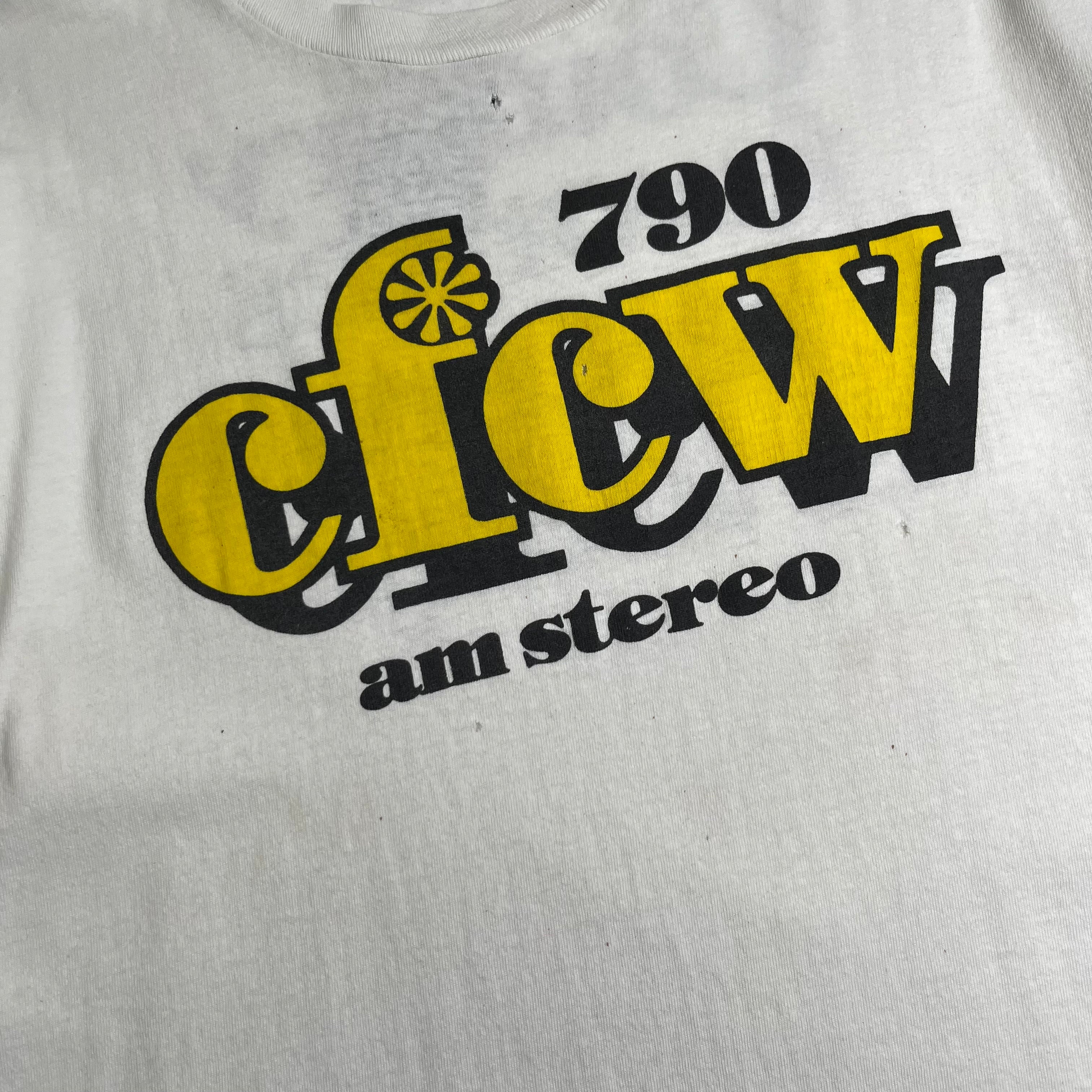 Vintage 790 AM CFCW Country Radio Tee XL