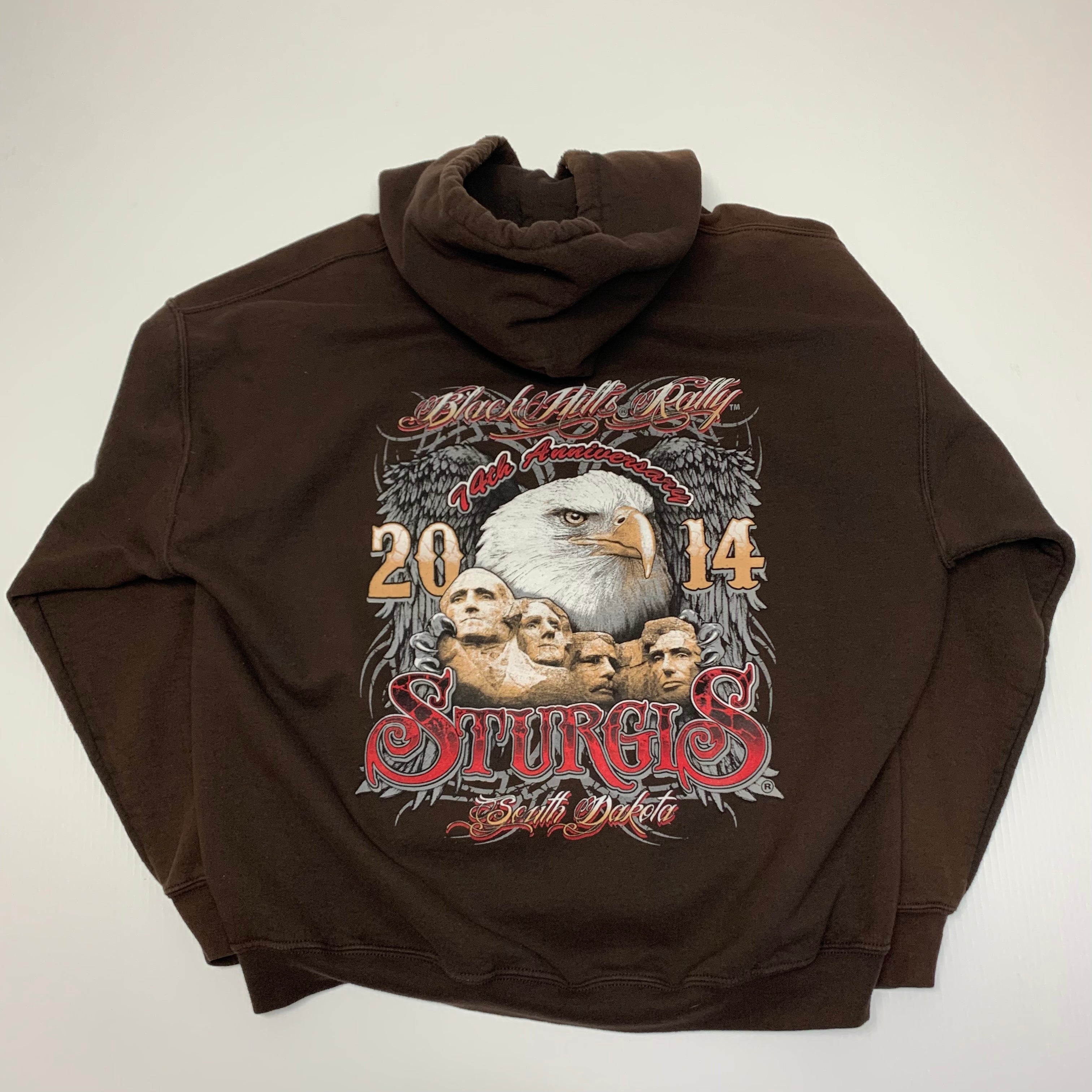 2014 Sturgis Black Hills Rally Hoodie XL