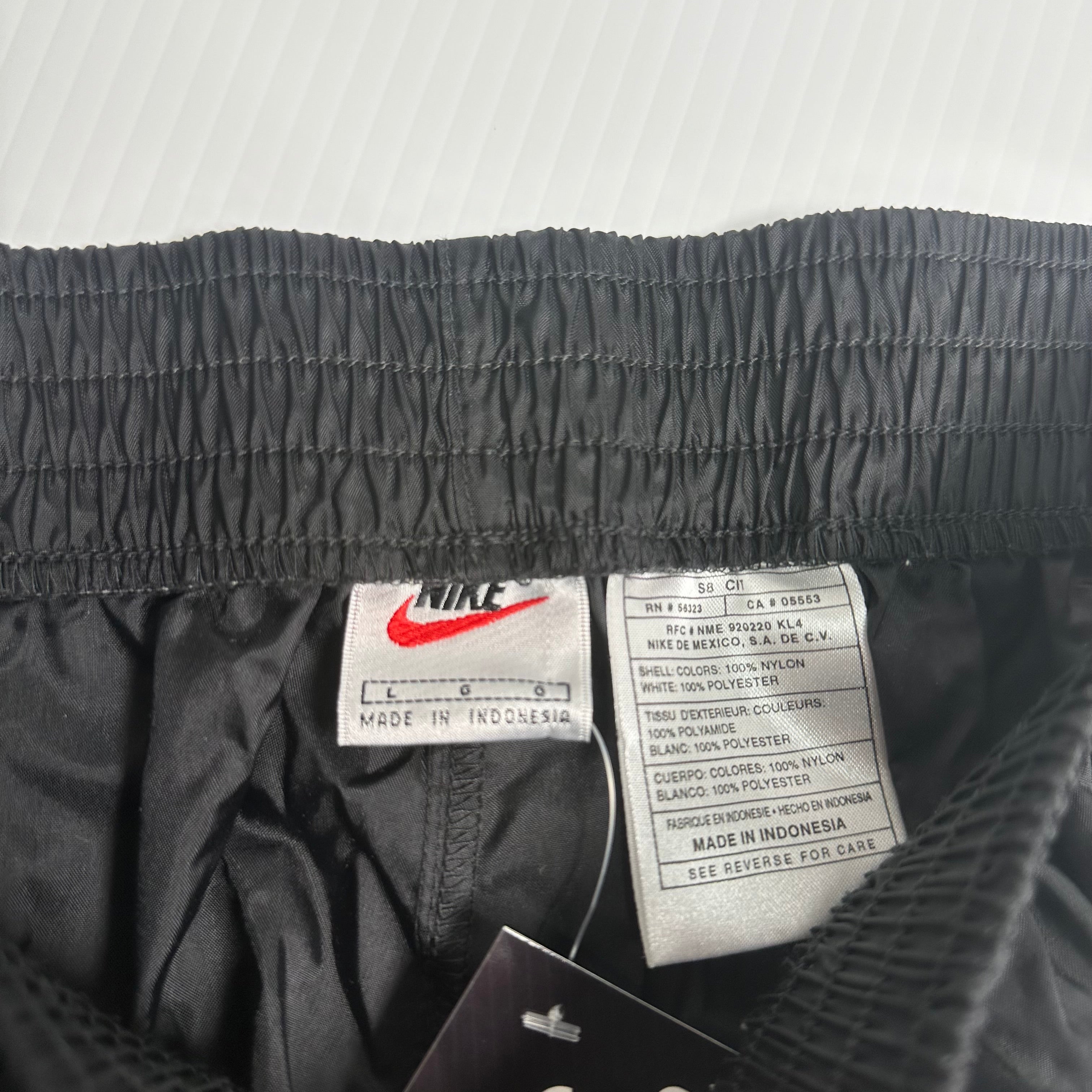 Vintage Nike Tearaway Track Pants L
