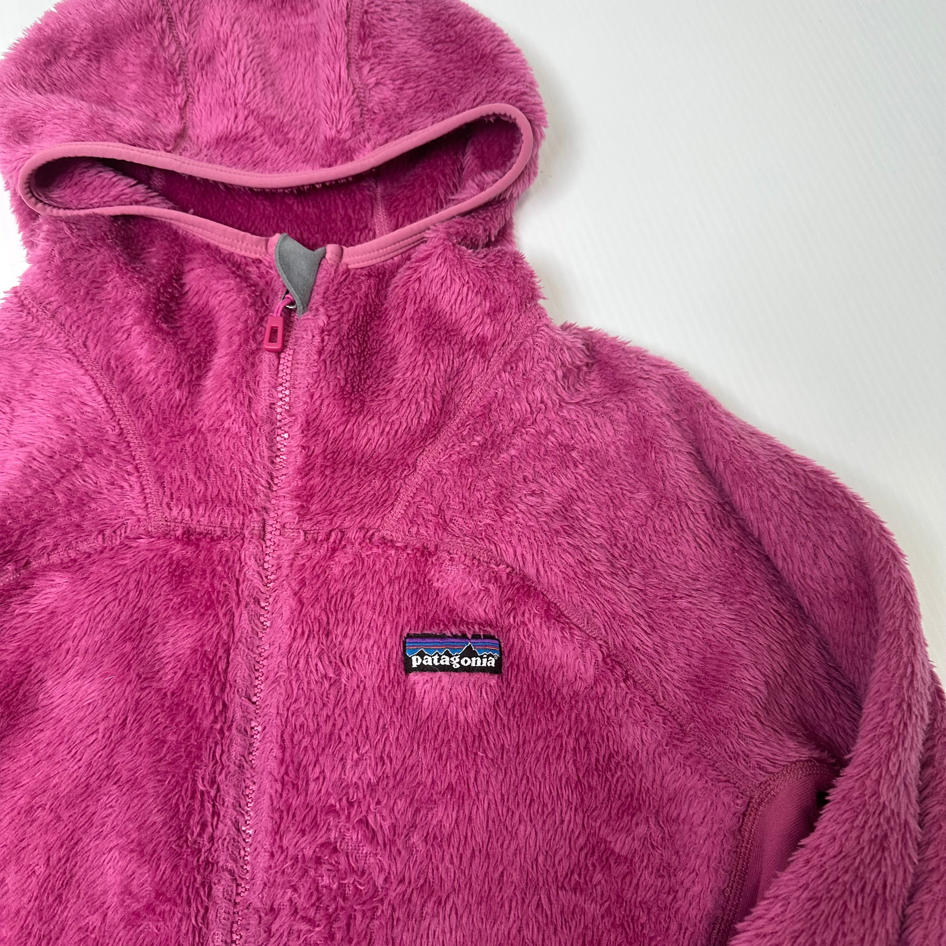 Patagonia Fuzzy Fleece Full Zip Light Jacket Women's L