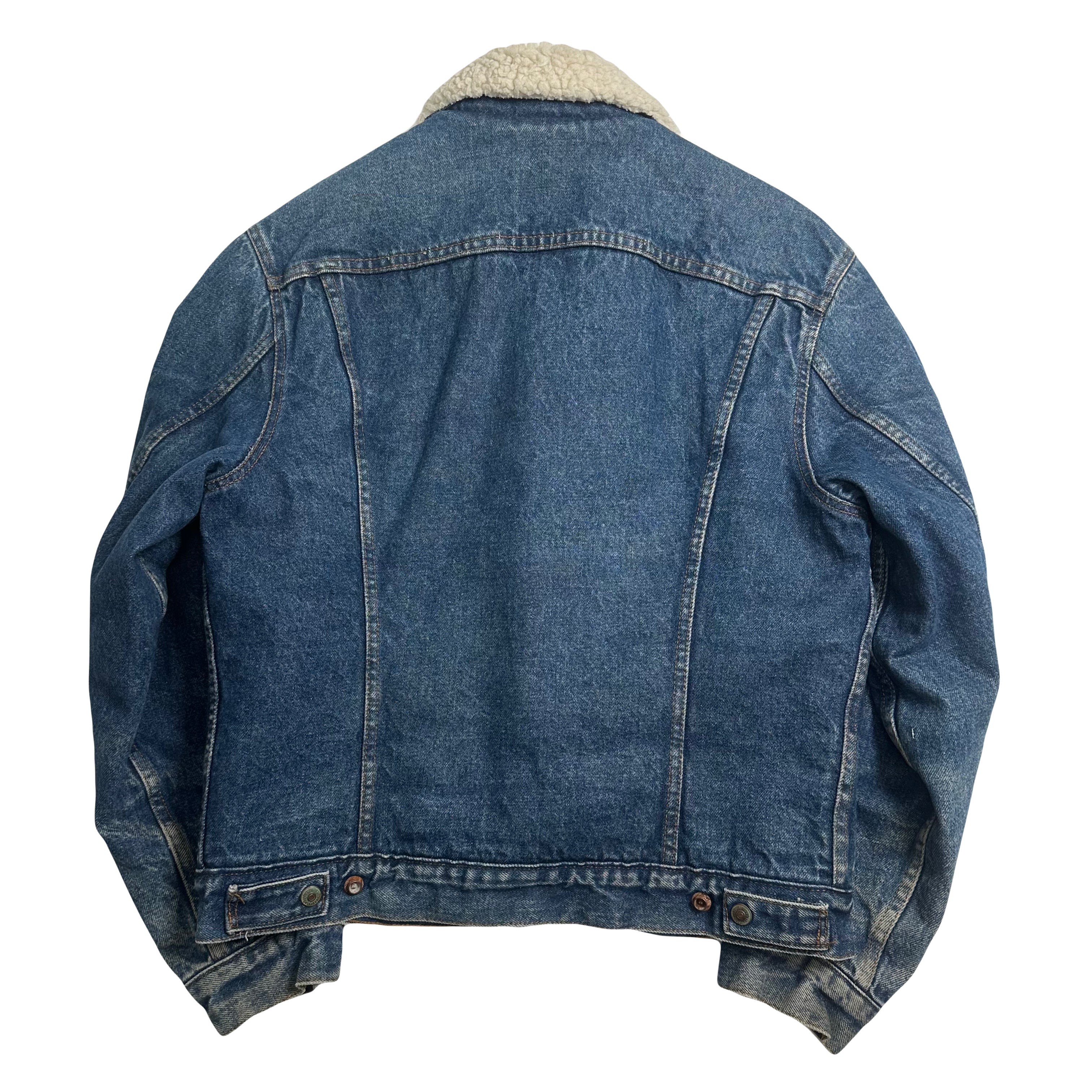 Vintage Levi's Sherpa Lined Denim Jacket L