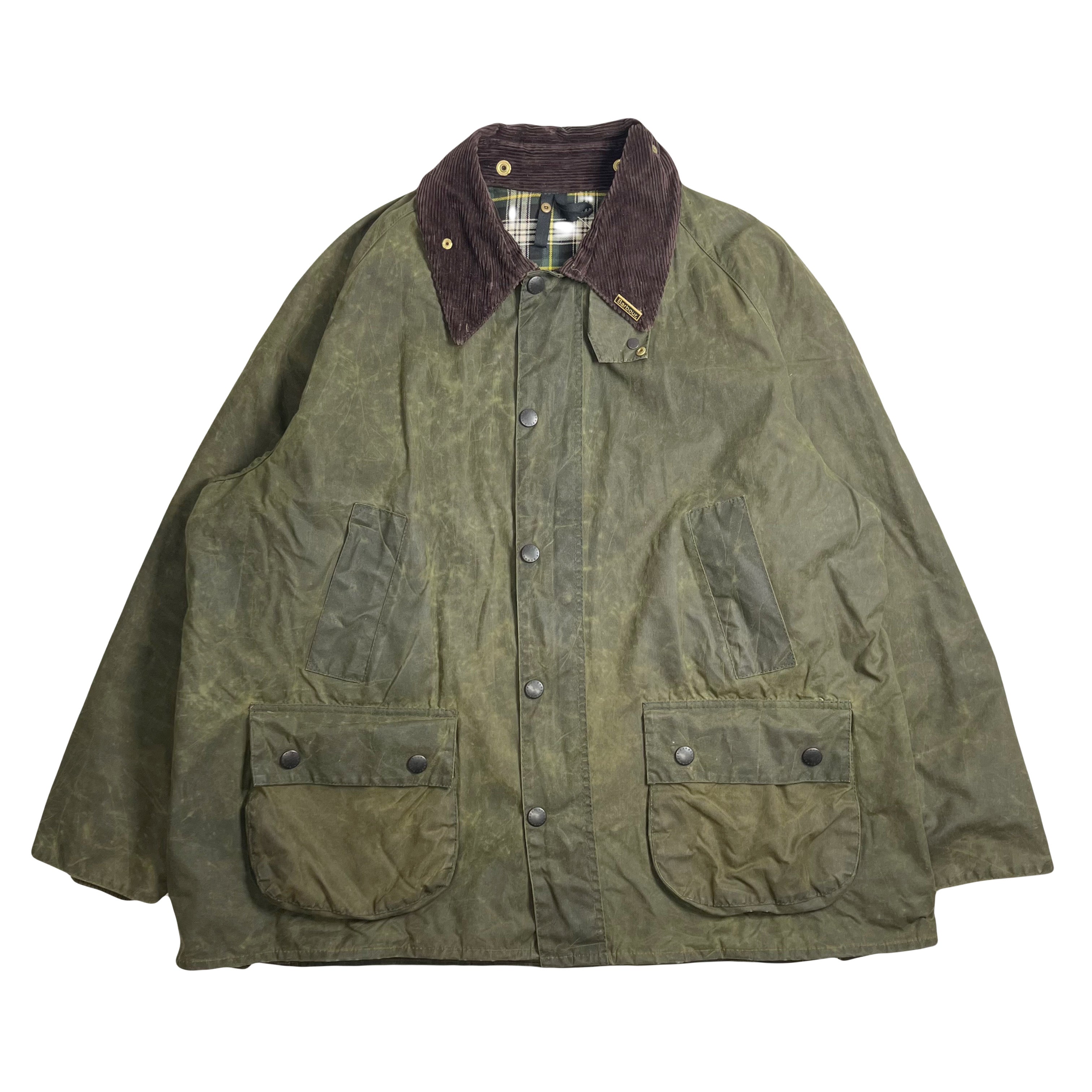 Vintage Barbour A100 Bedale Waxed Jacket C48 XL