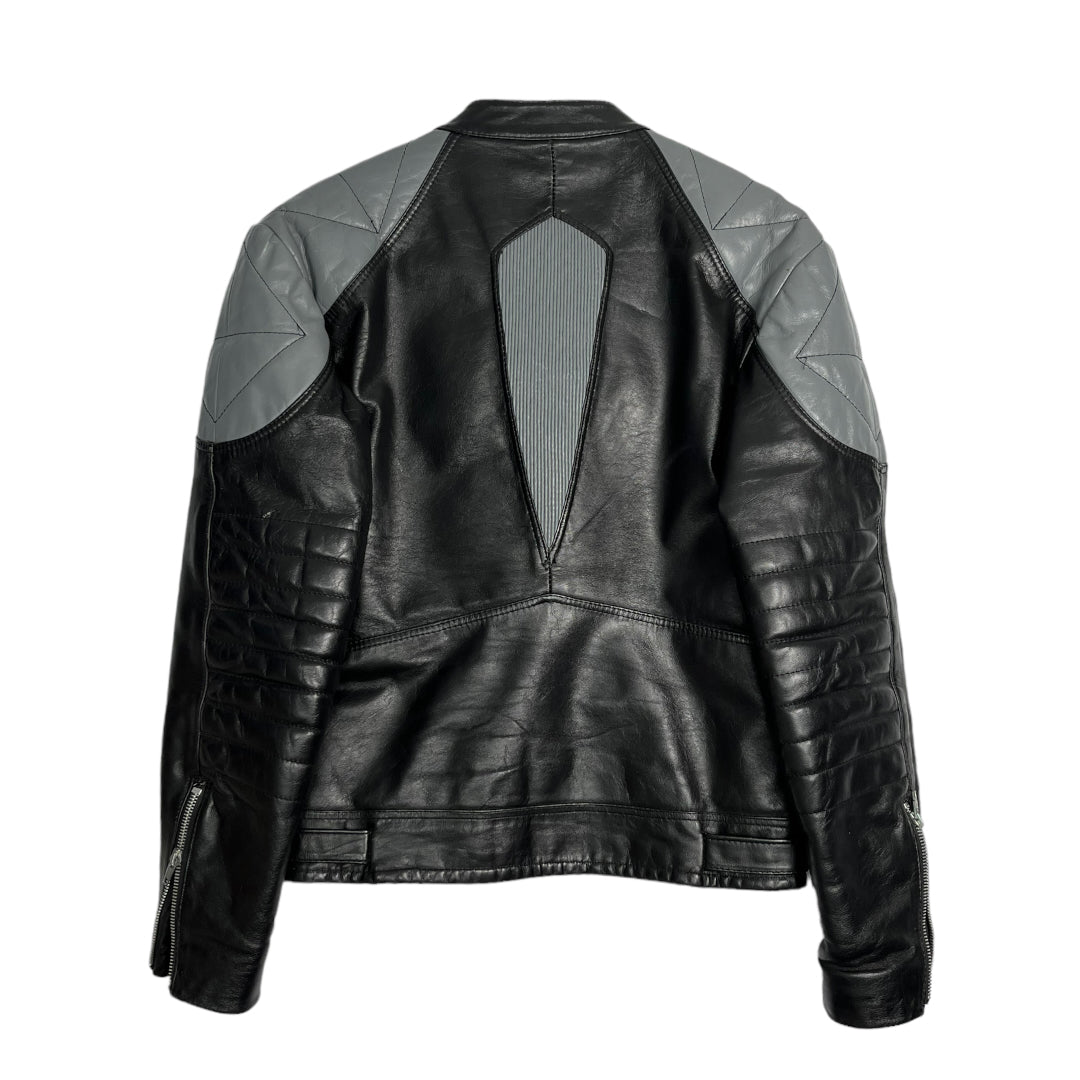 Vintage Bristol Leather Moto Jacket S