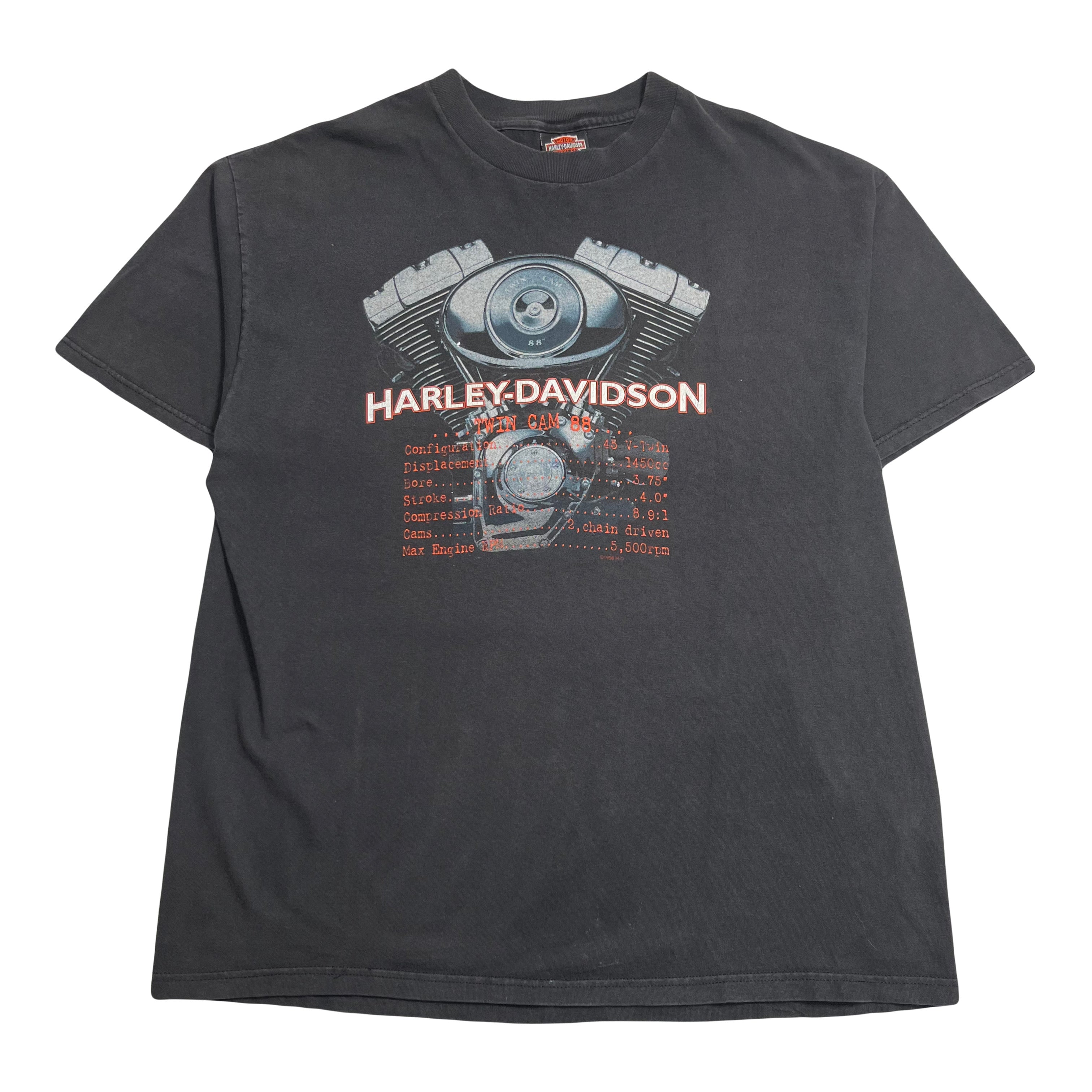 1998 Harley Davidson Twin Cam Langley Tee XL