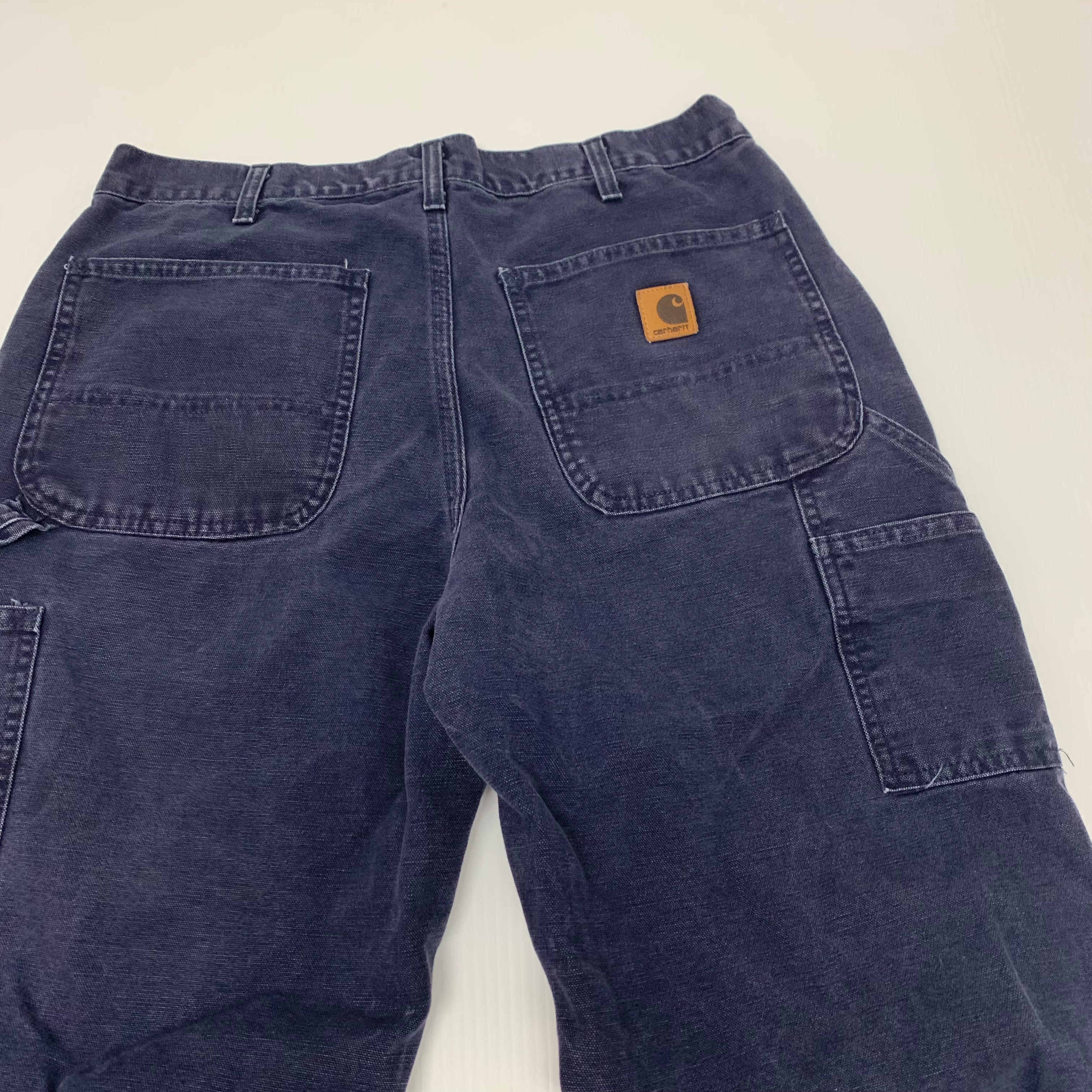 Carhartt Faded Blue Carpenter Pants 34x32