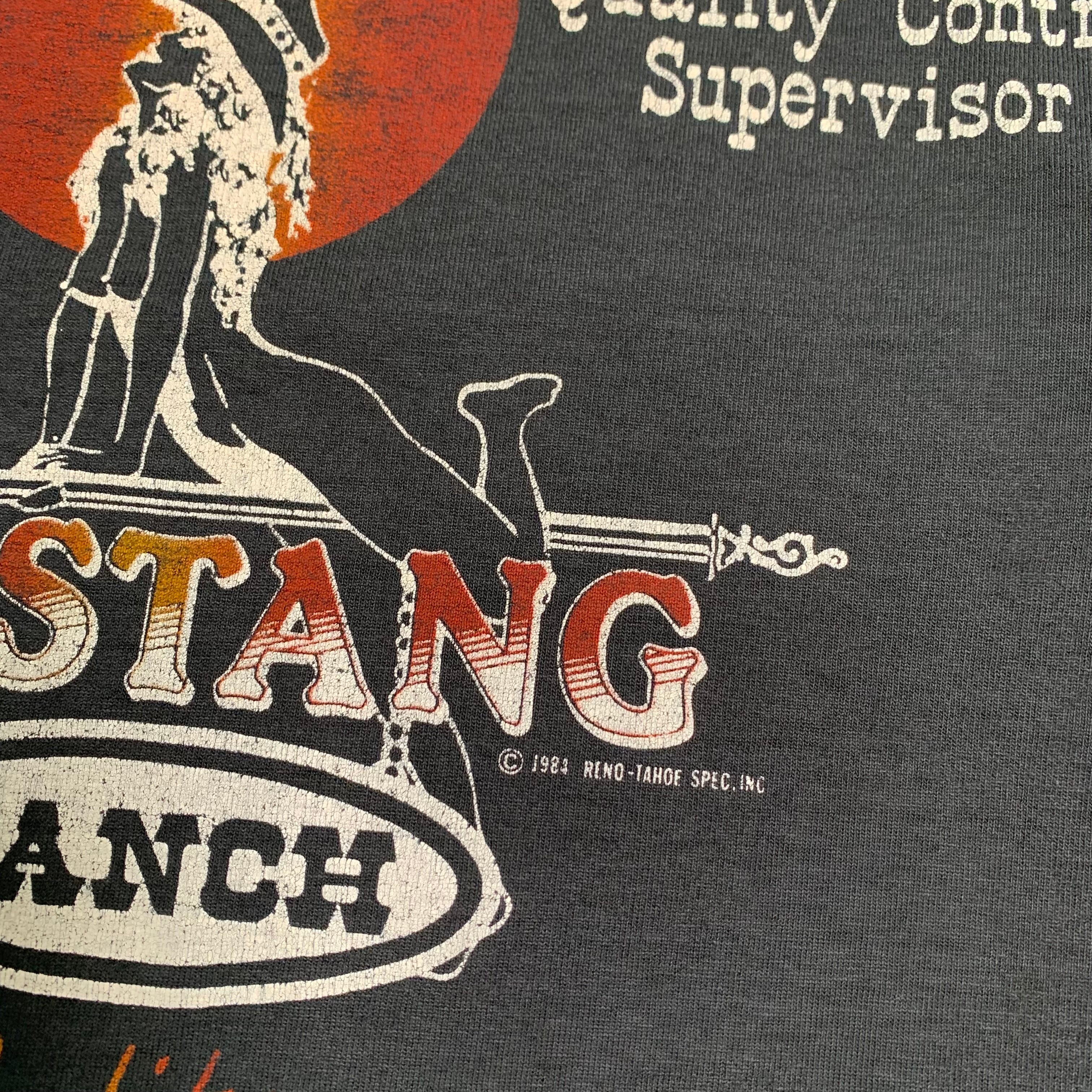 1984 Mustang Ranch Tee M
