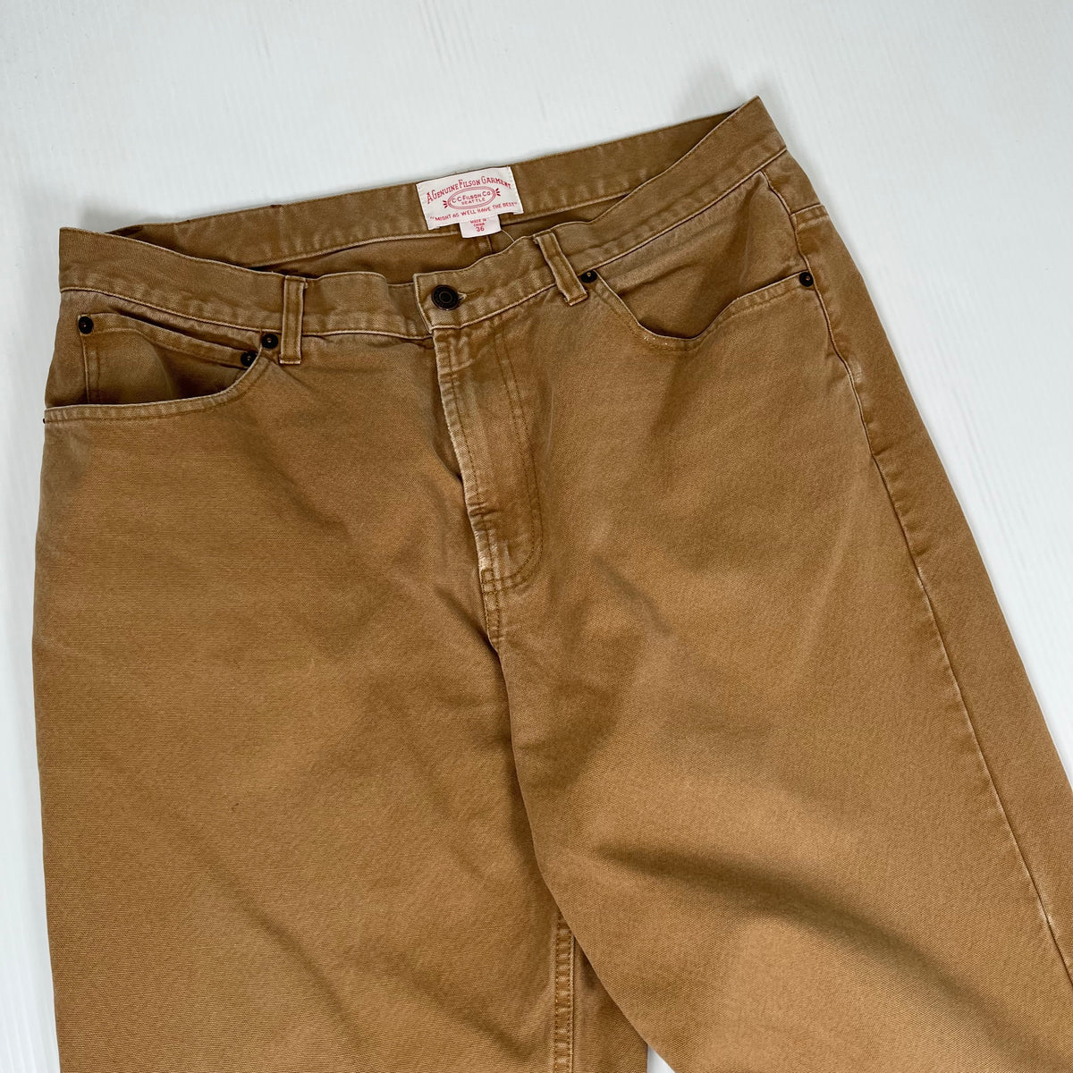 Vintage Filson Garment Denim Pants 36