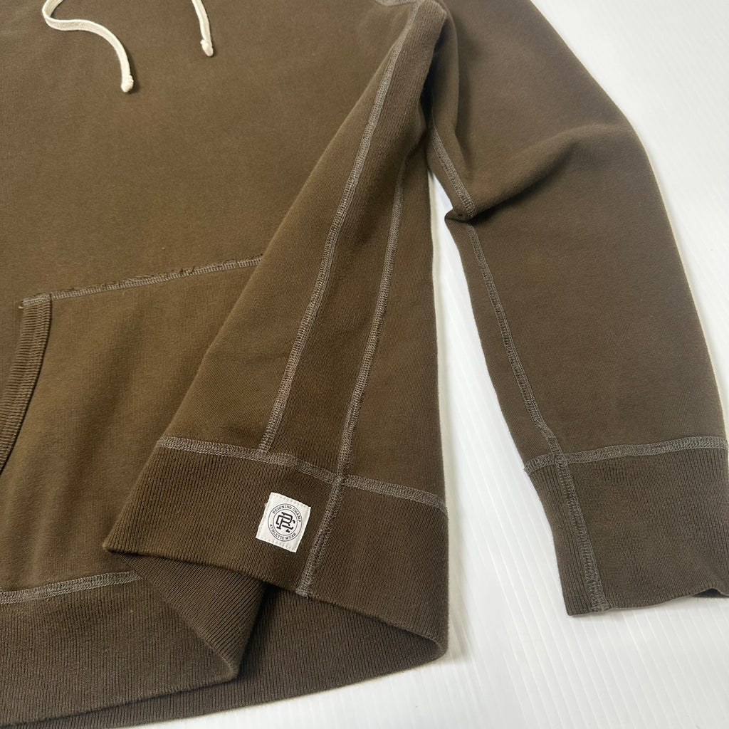 Reigning Champ Contrast Stitch Blank Hoodie S