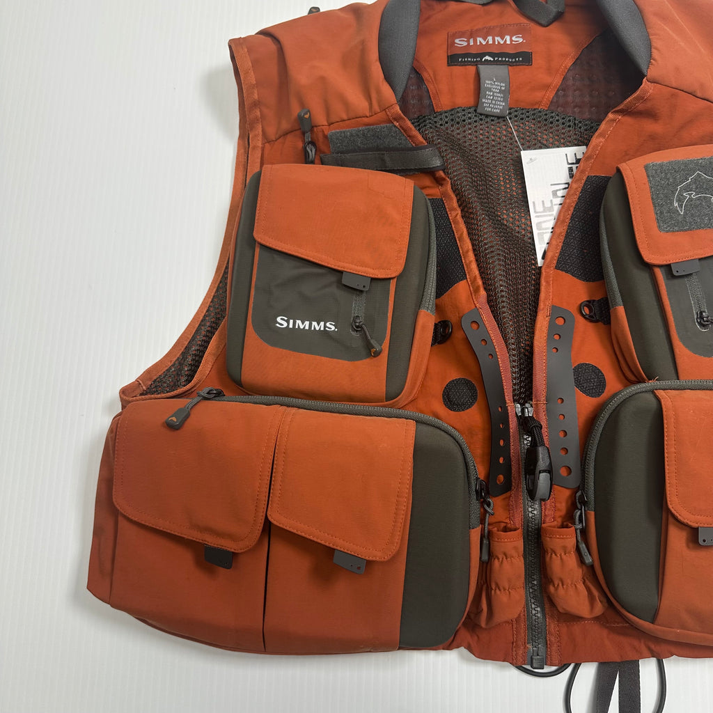 Simms Fly Fishing Tactical Outdoor Vest L