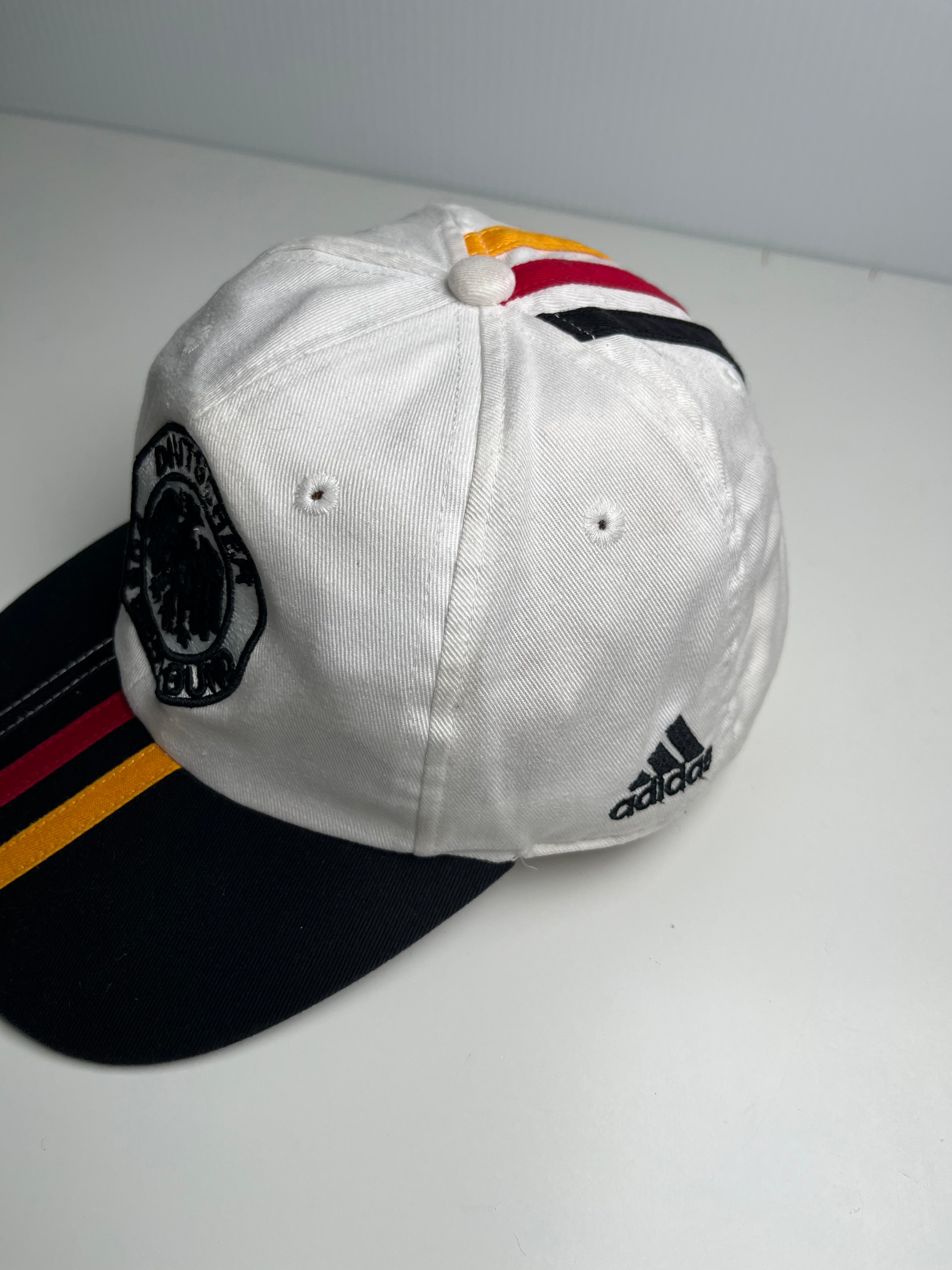 Vintage Adidas Germany Soccer Snapback Hat Youth