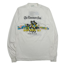 Load image into Gallery viewer, 1987 Vancouver Sun Run Marathon Longsleeve Shirt M
