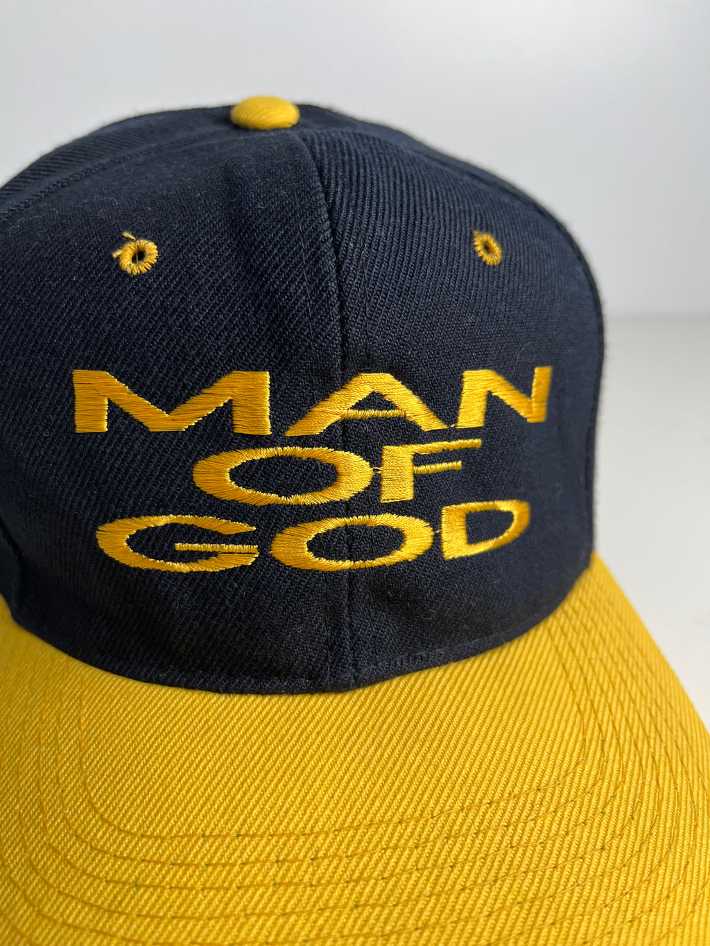 Vintage Man Of God Snapback Hat