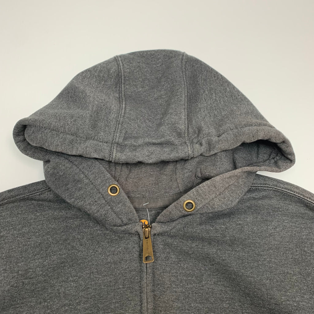 Carhartt Grey Rain Defender Zip Up Hoodie XL