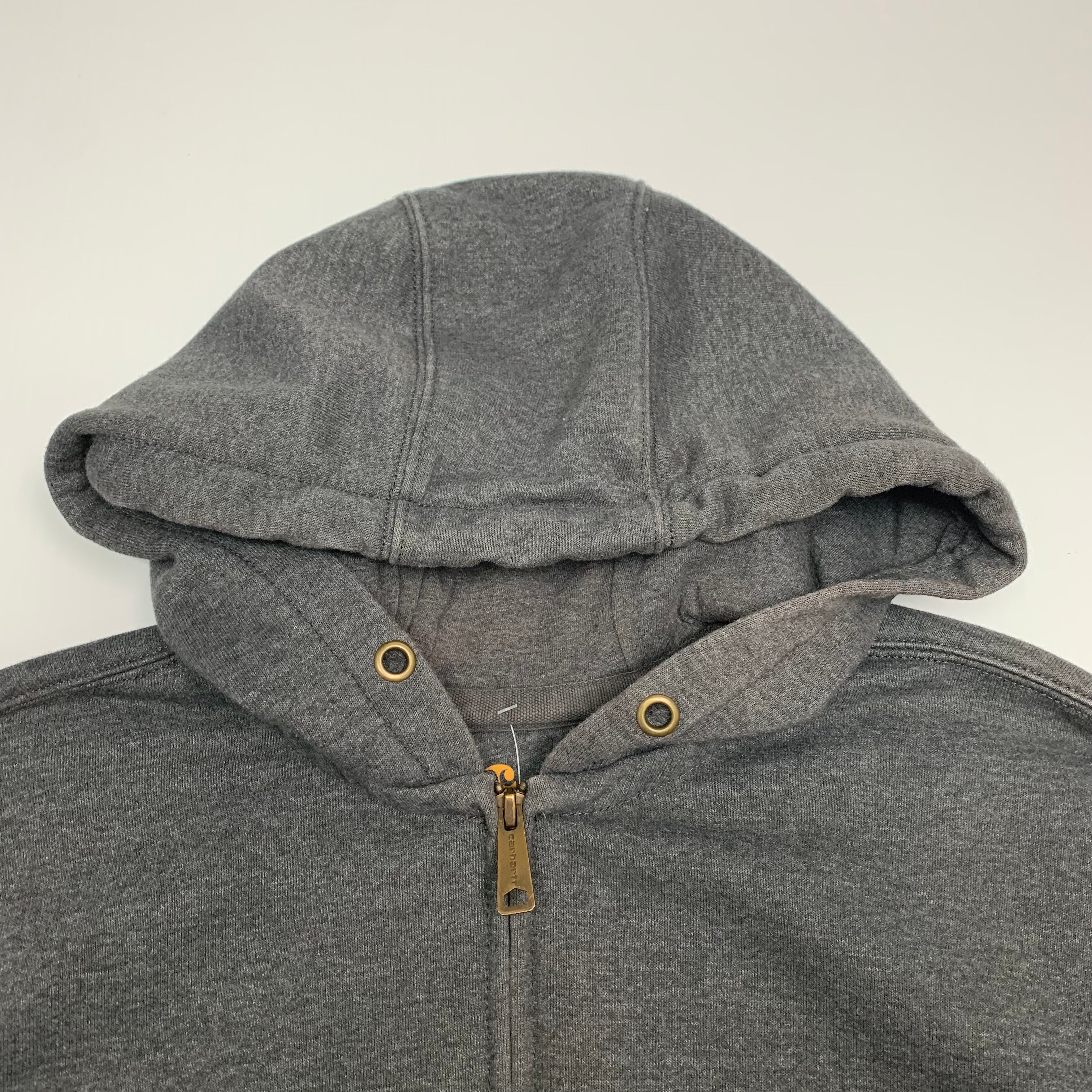 Carhartt Grey Rain Defender Zip Up Hoodie XL