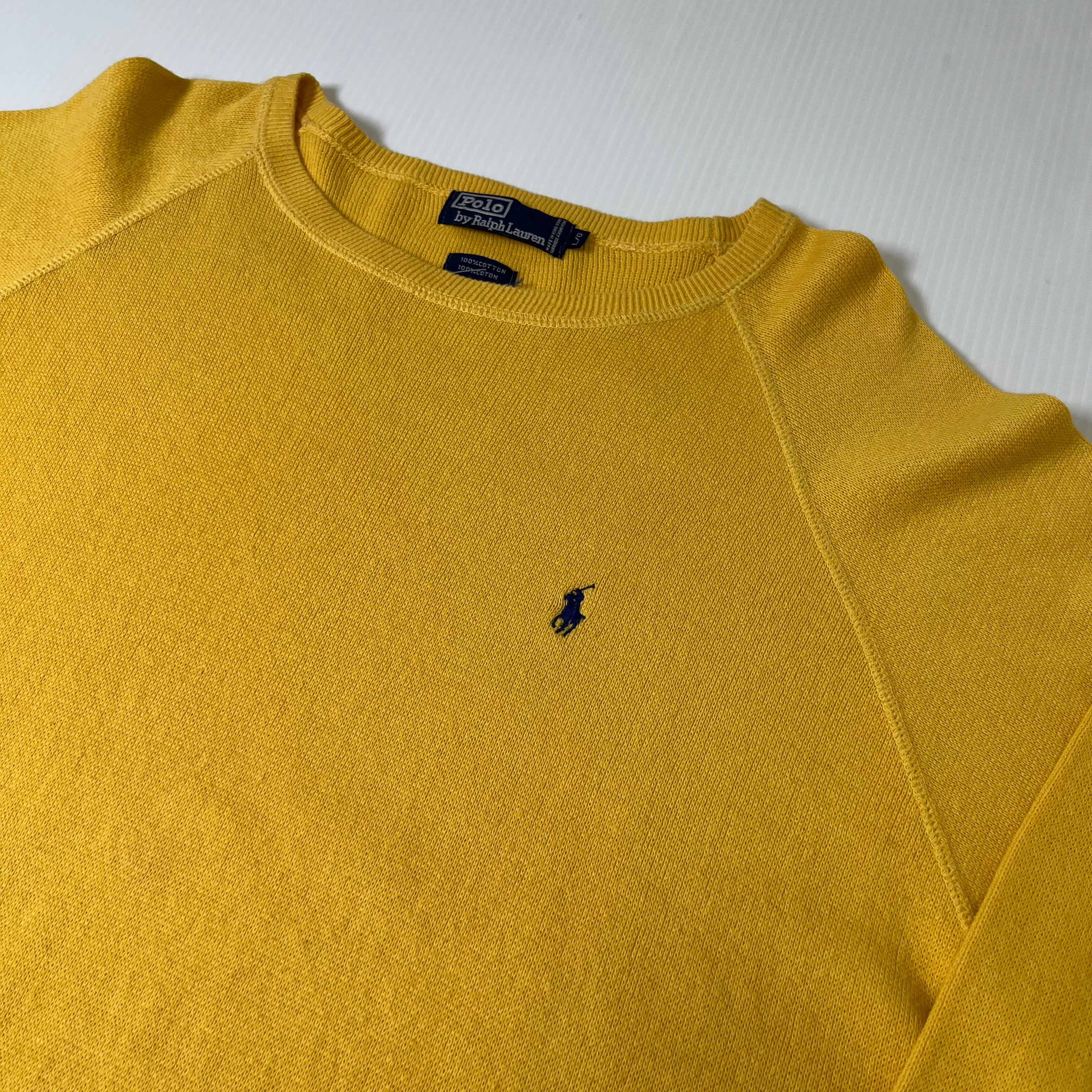 Vintage Polo Ralph Lauren Light Cotton Sweater L