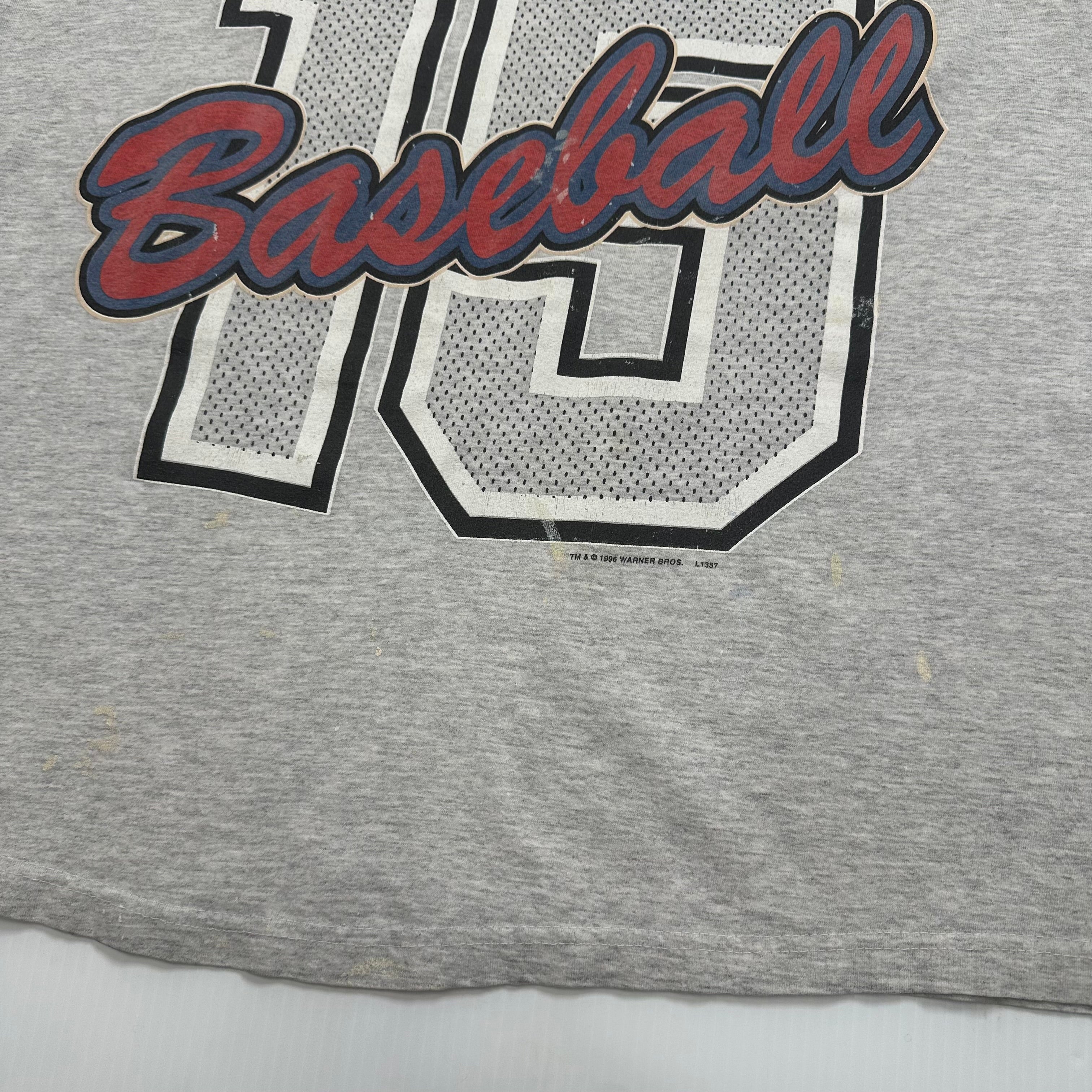 1996 Warner Bros. Taz Baseball Tee XL