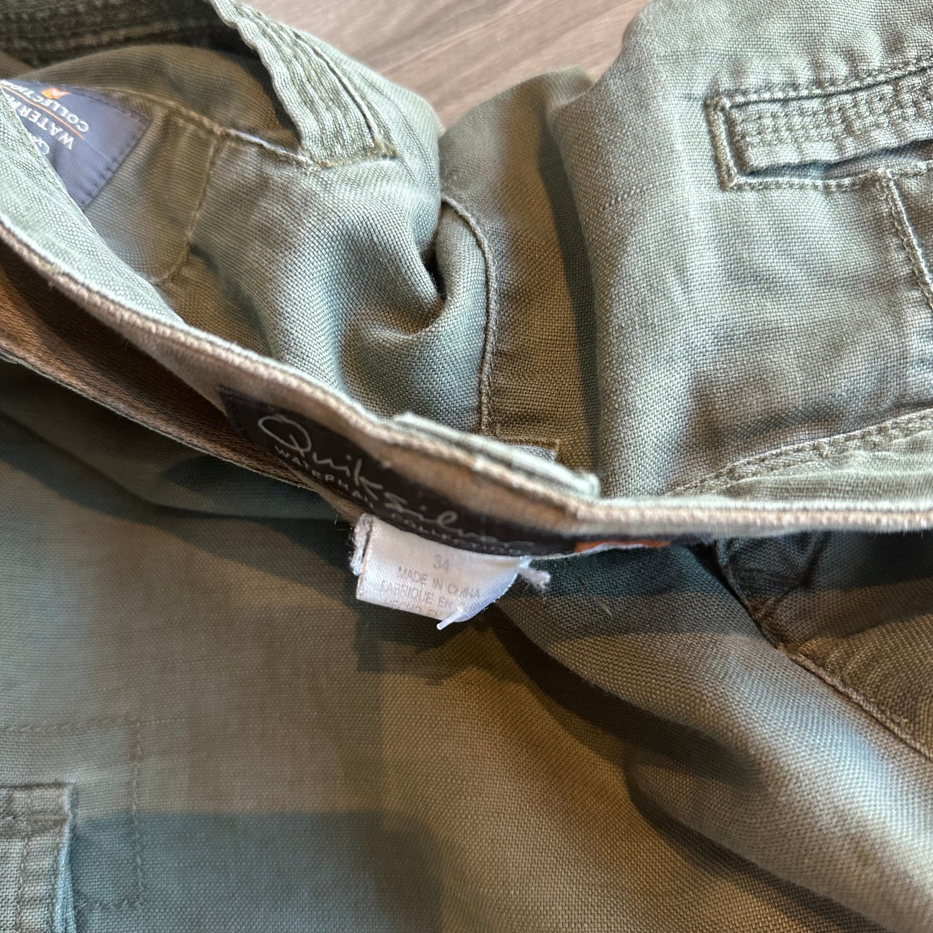 Quiksilver Waterman Collection Cargo Shorts 34
