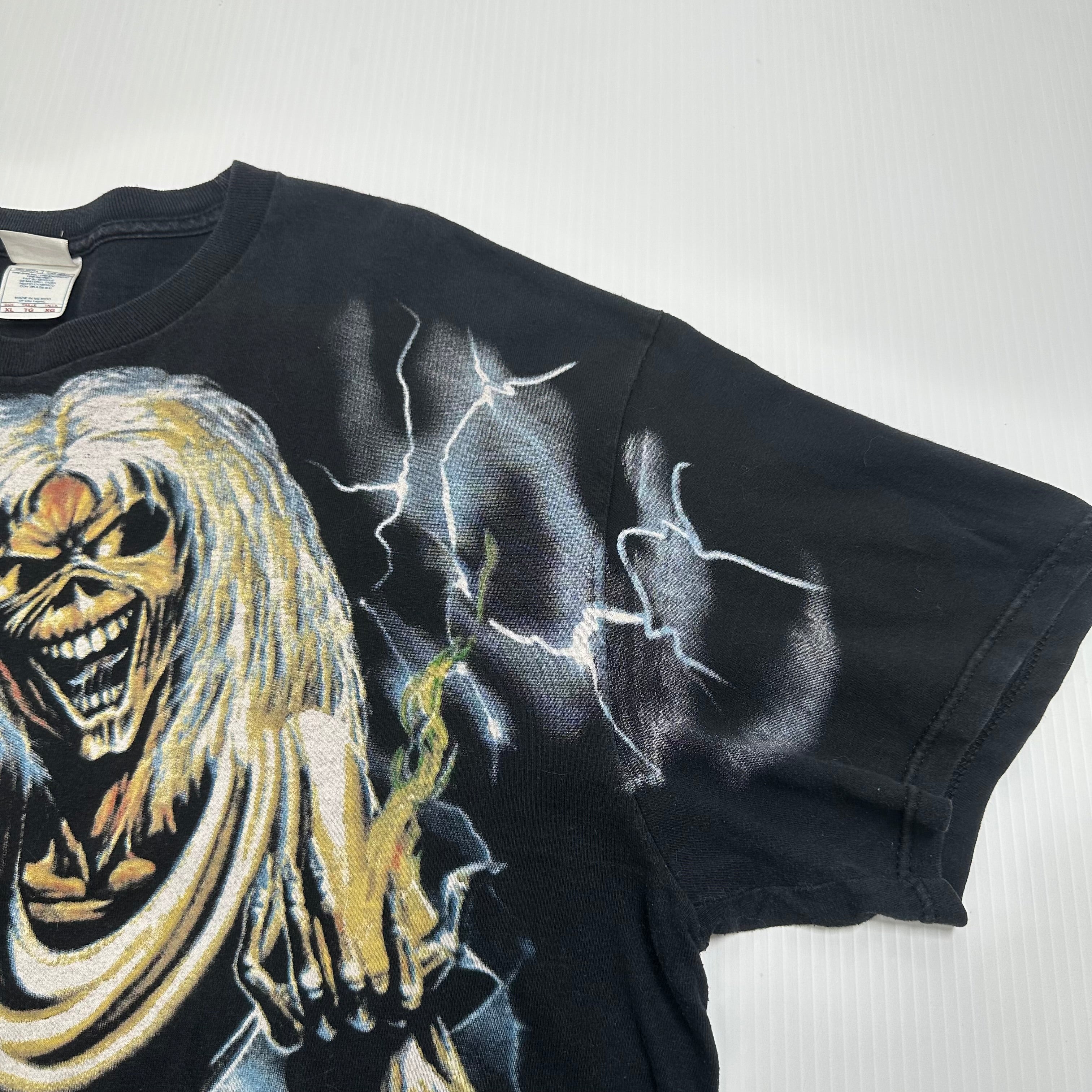 2004 Iron Maiden AOP Graphic Tee XL