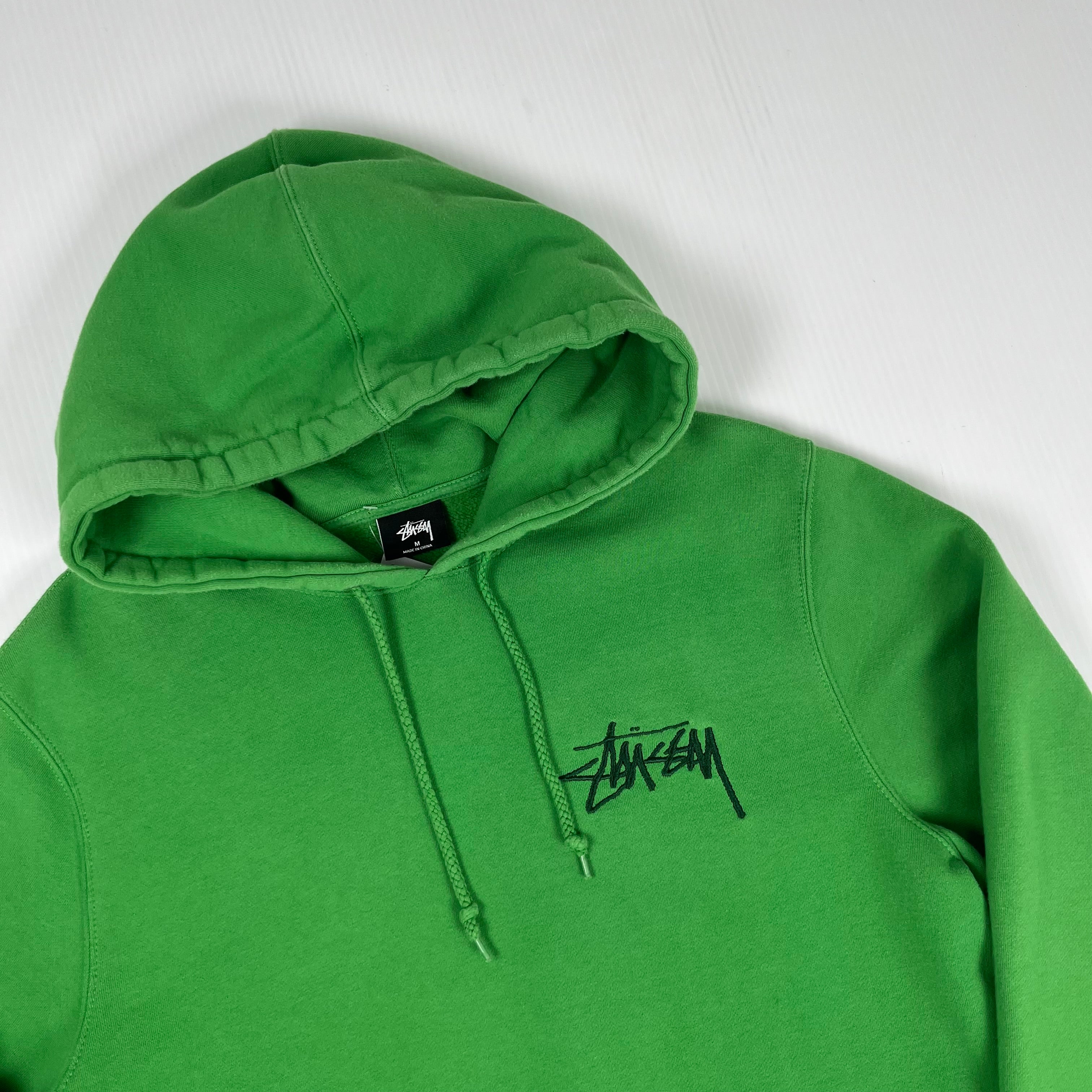 Stussy Embroidered Logo Hoodie M