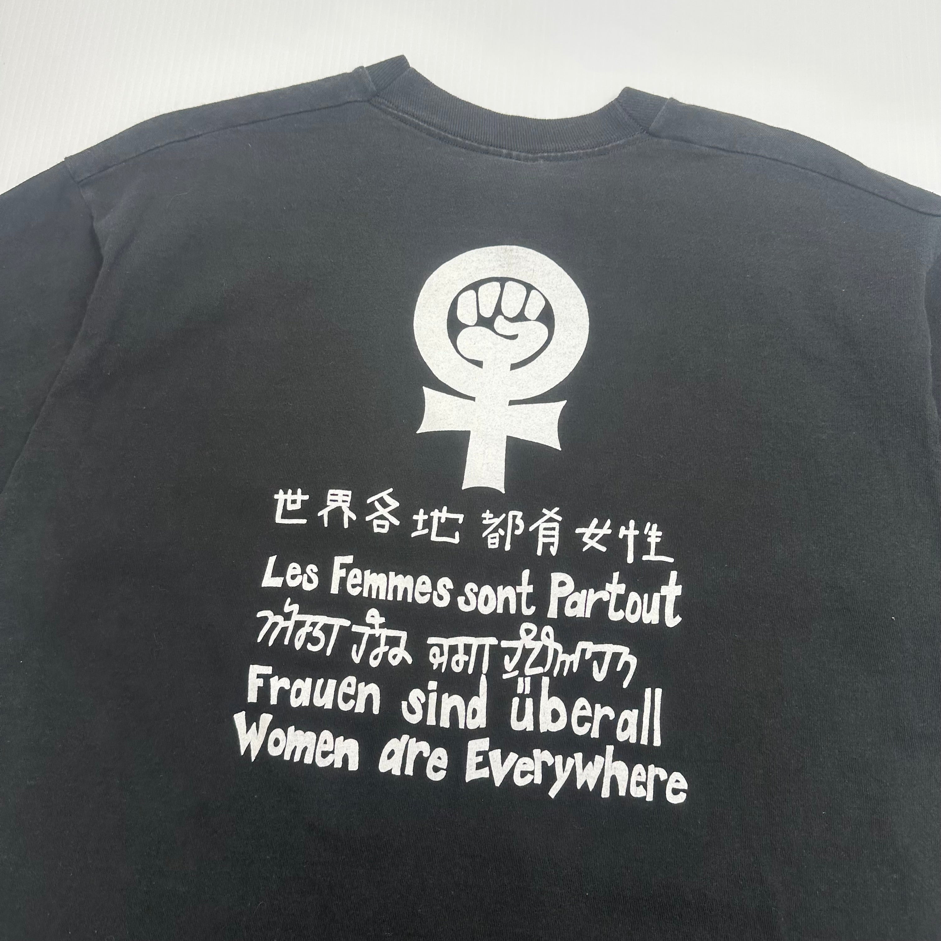 1993 Take Back The Night Women's Rights Tee XL