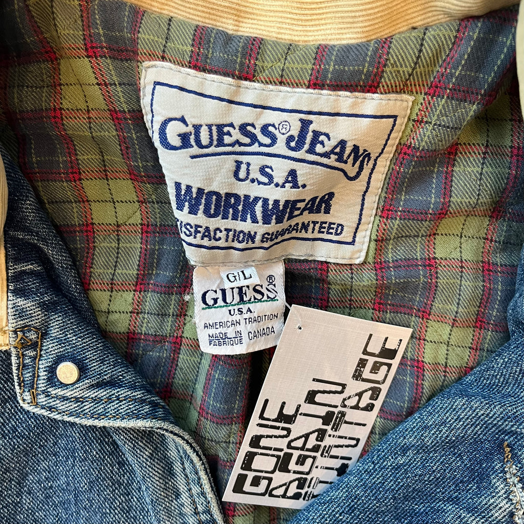 Vintage Guess Jeans Workwear Chore Coat L