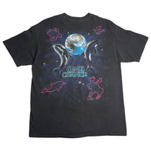 Load image into Gallery viewer, 1992 Harlequin One Earth One Chance AOP Graphic Tee L
