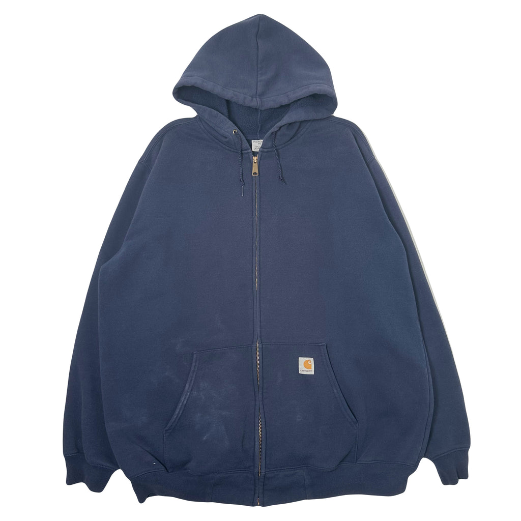 Vintage Carhartt Mini Logo Zip Hoodie XL