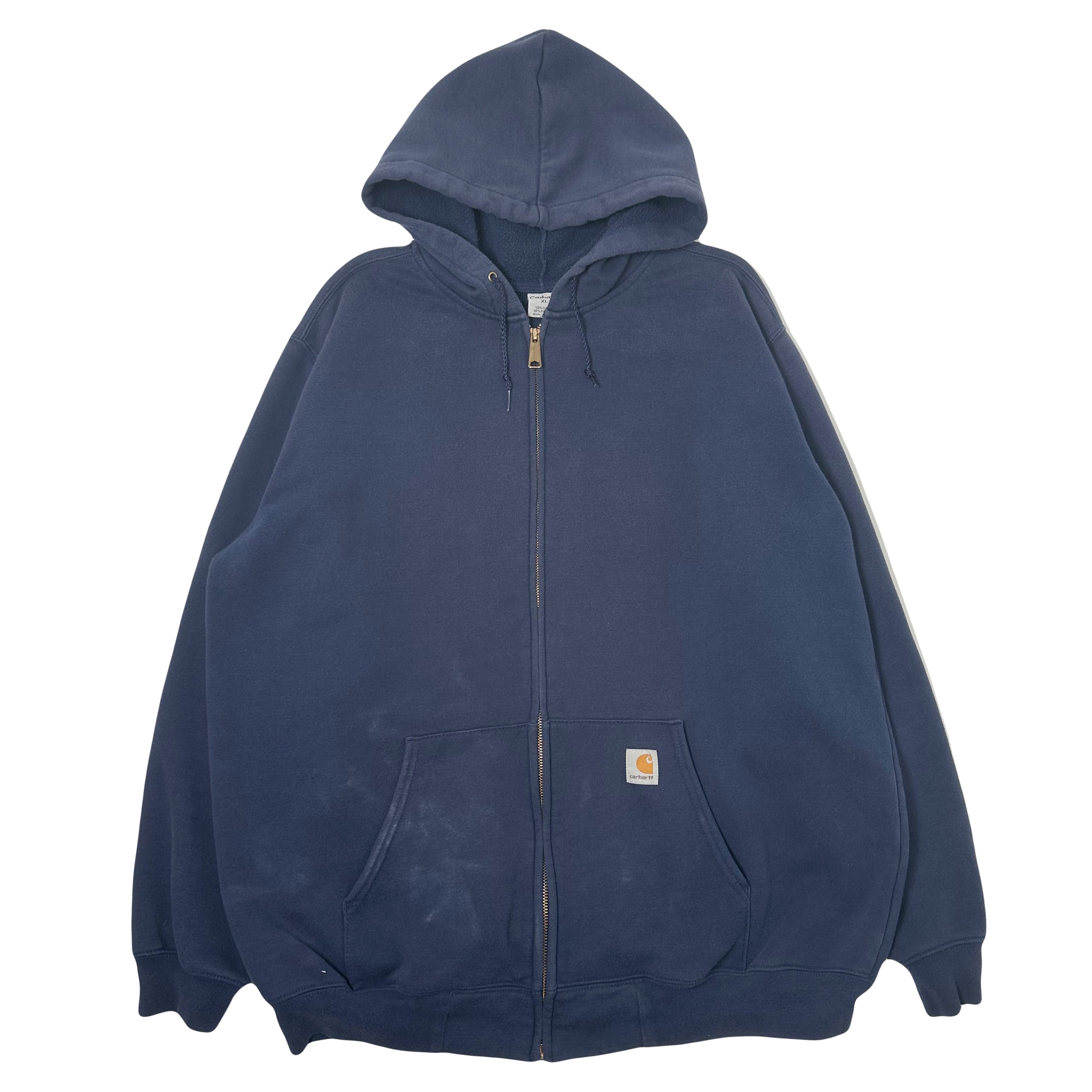 Vintage Carhartt Mini Logo Zip Hoodie XL