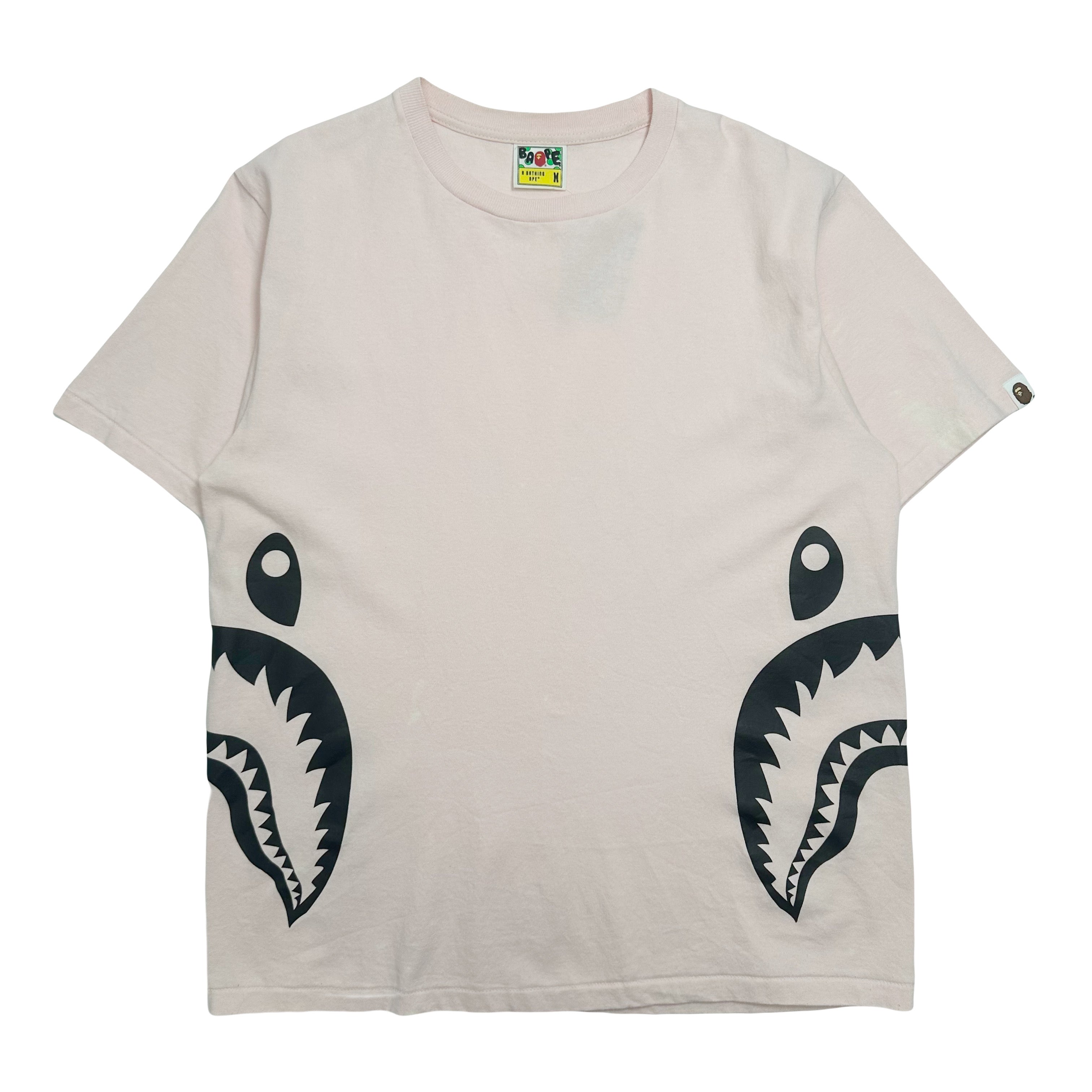 BAPE Shark Head Graphic Tee M