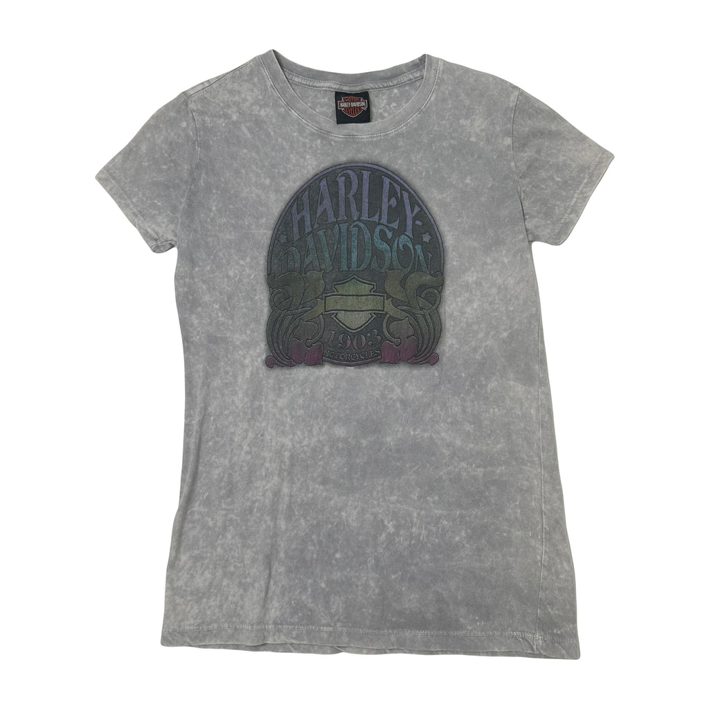 Harley Davidson North Dakota Graphic Tee Women's L