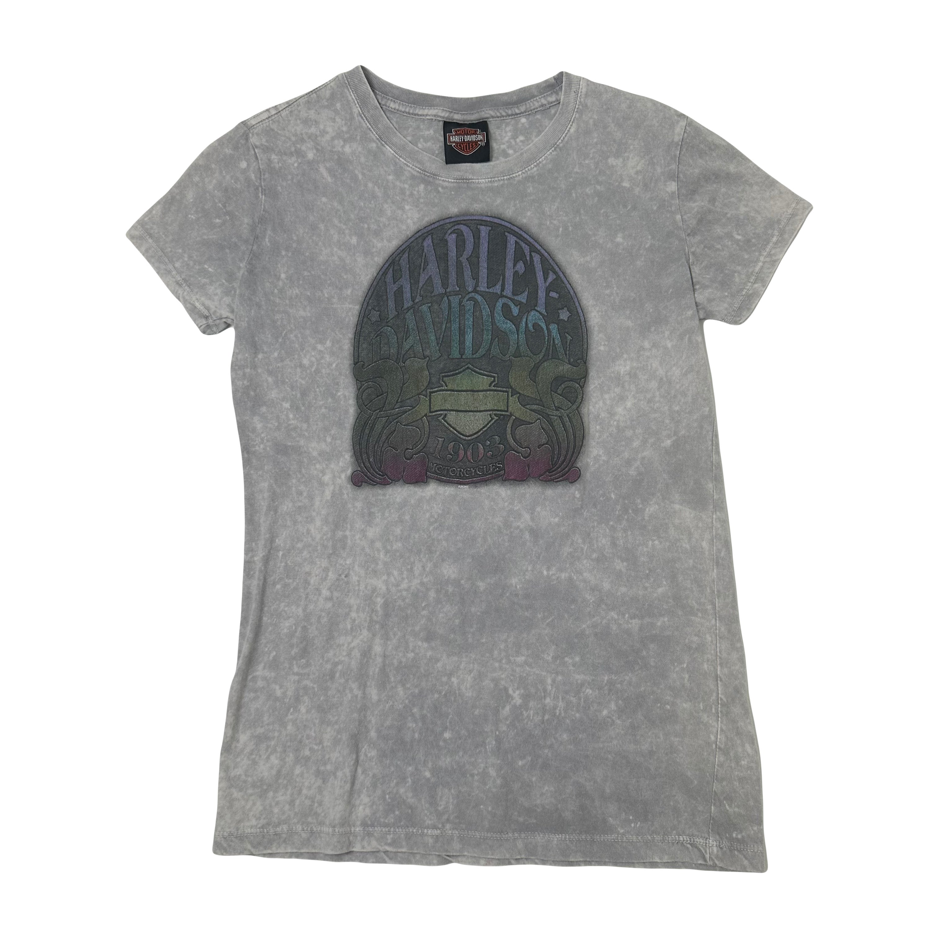 Harley Davidson North Dakota Graphic Tee Women's L