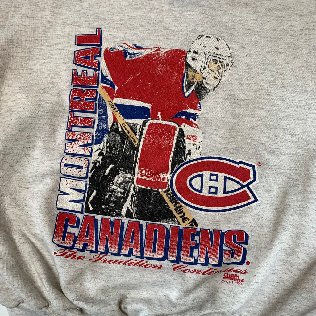 1992 Montreal Canadiens NHL Crewneck M