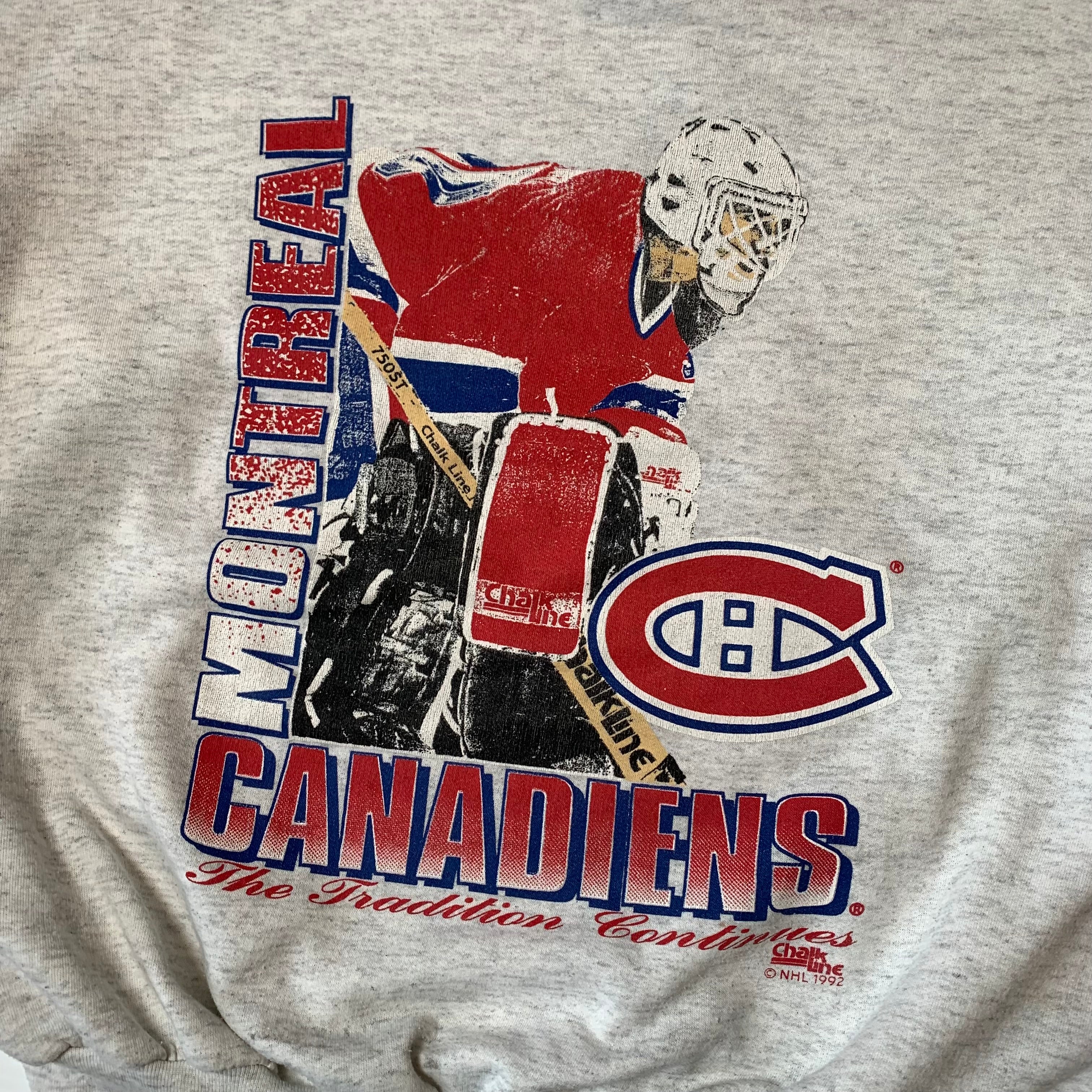 1992 Montreal Canadiens NHL Crewneck M