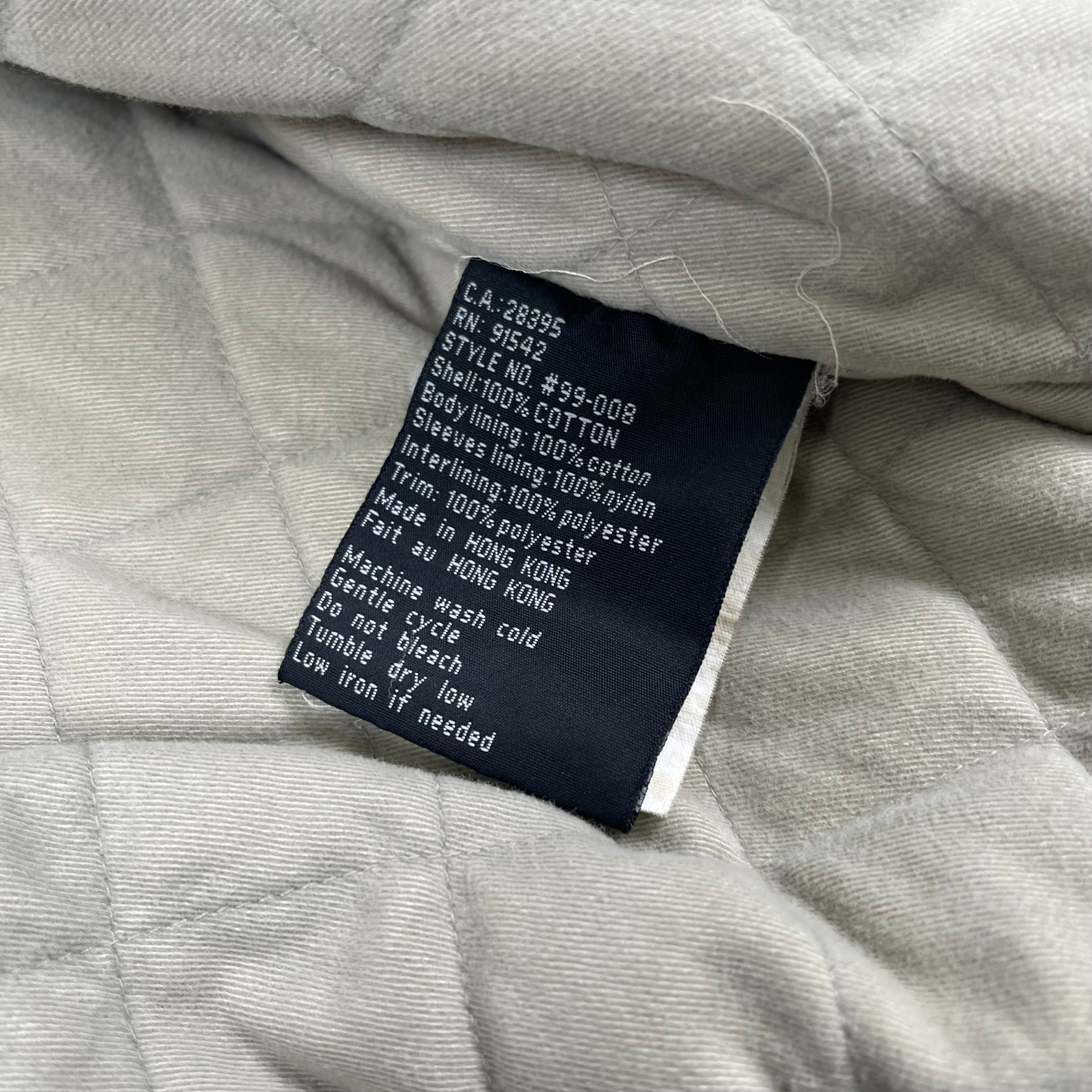 Vintage Denim Bomber Jacket XL