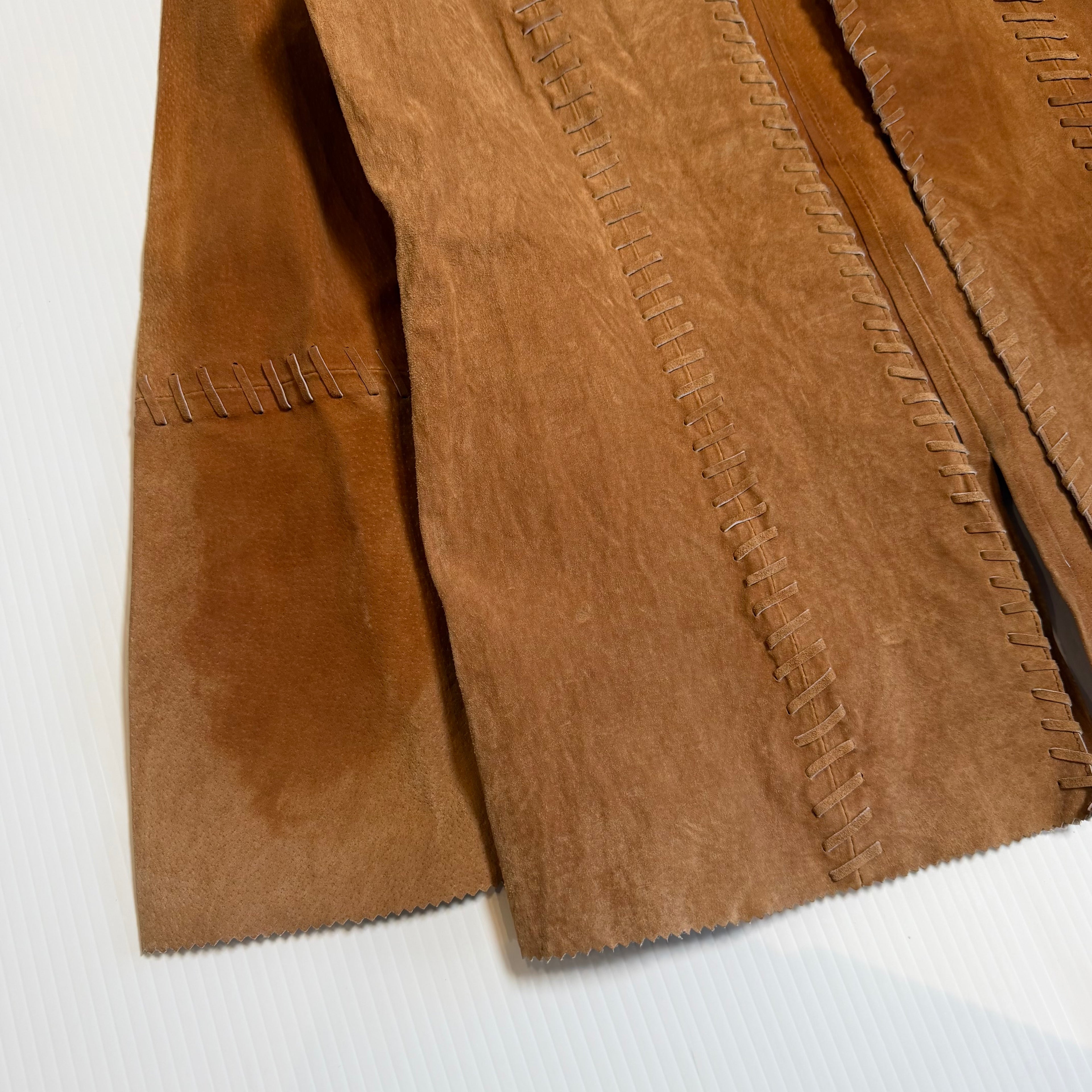 Vintage CLEO Leather Suede Jacket Women's XS