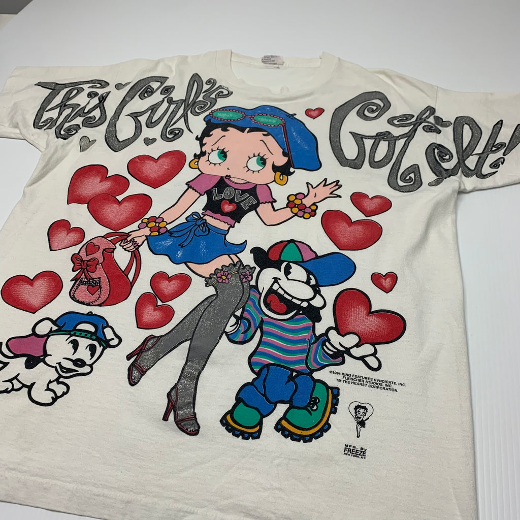 Vintage Betty Boop AOP Tee XL