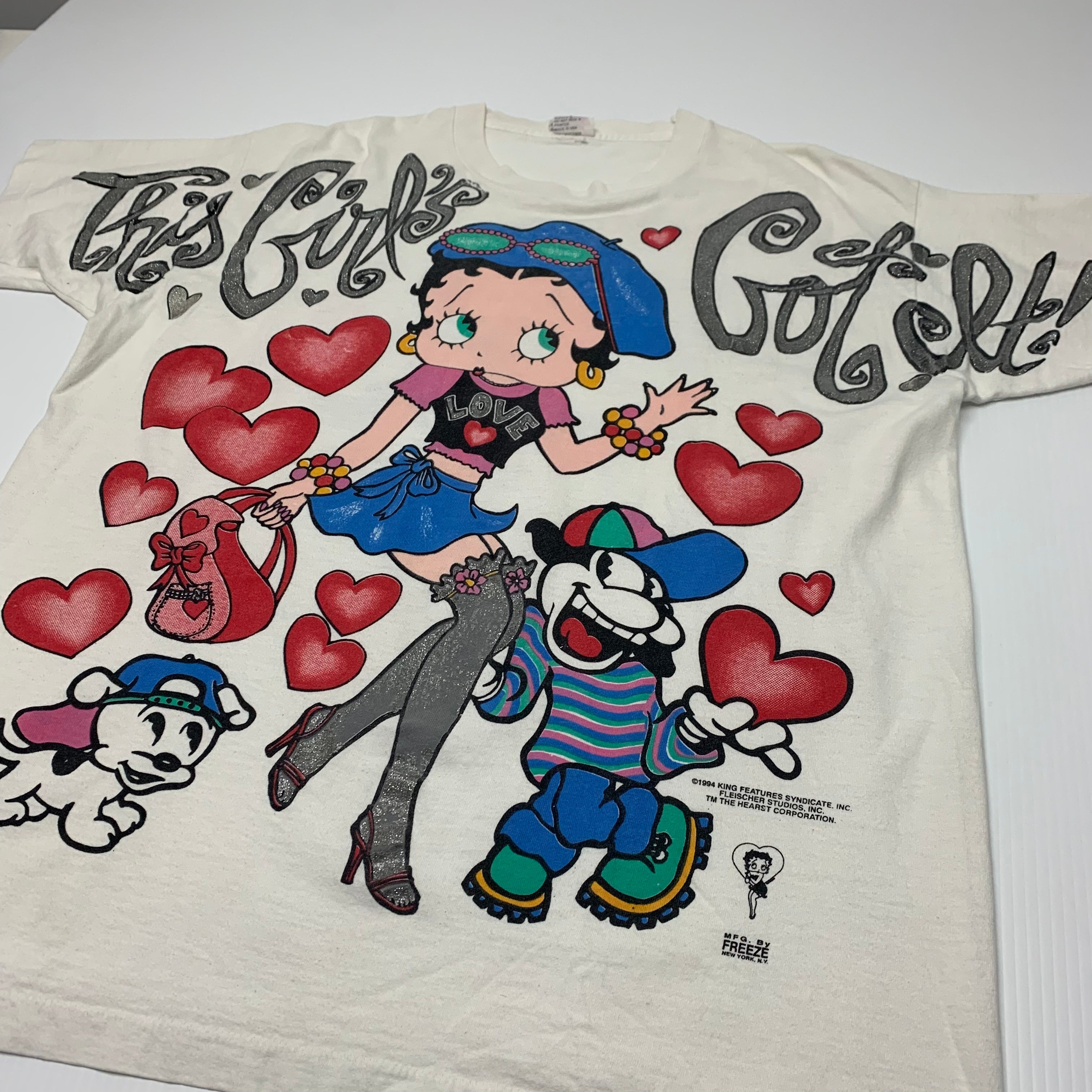 Vintage Betty Boop AOP Tee XL