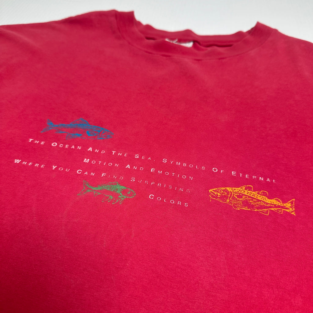 90s Benetton Ocean & The Sea Tee XL