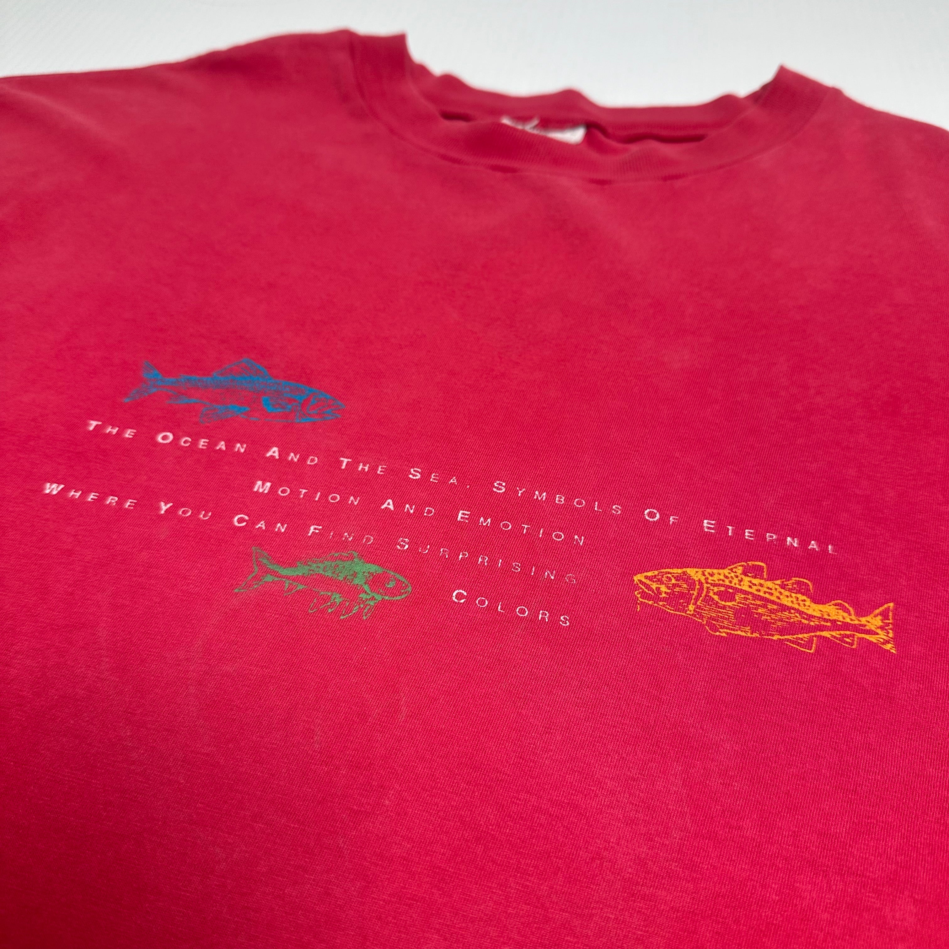 90s Benetton Ocean & The Sea Tee XL