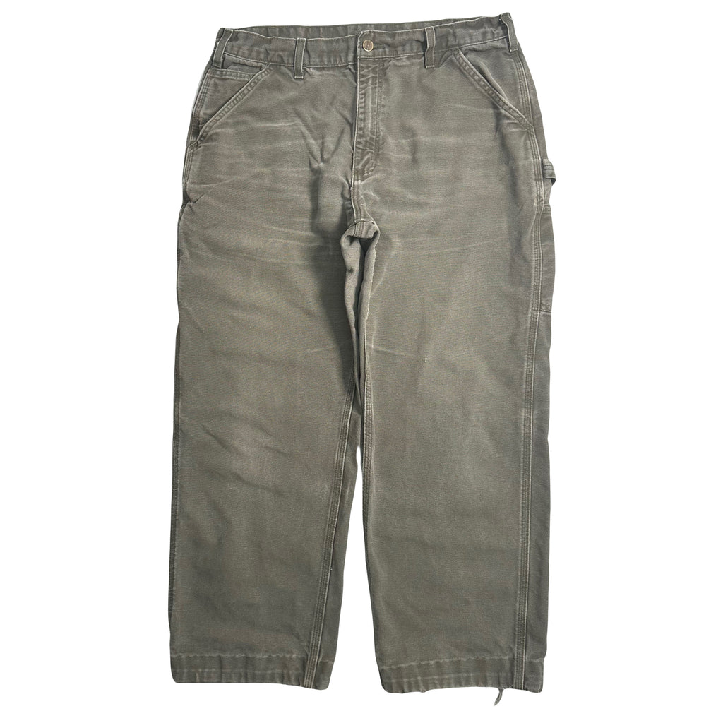 Vintage Carhartt Faded Carpenter Denim 35