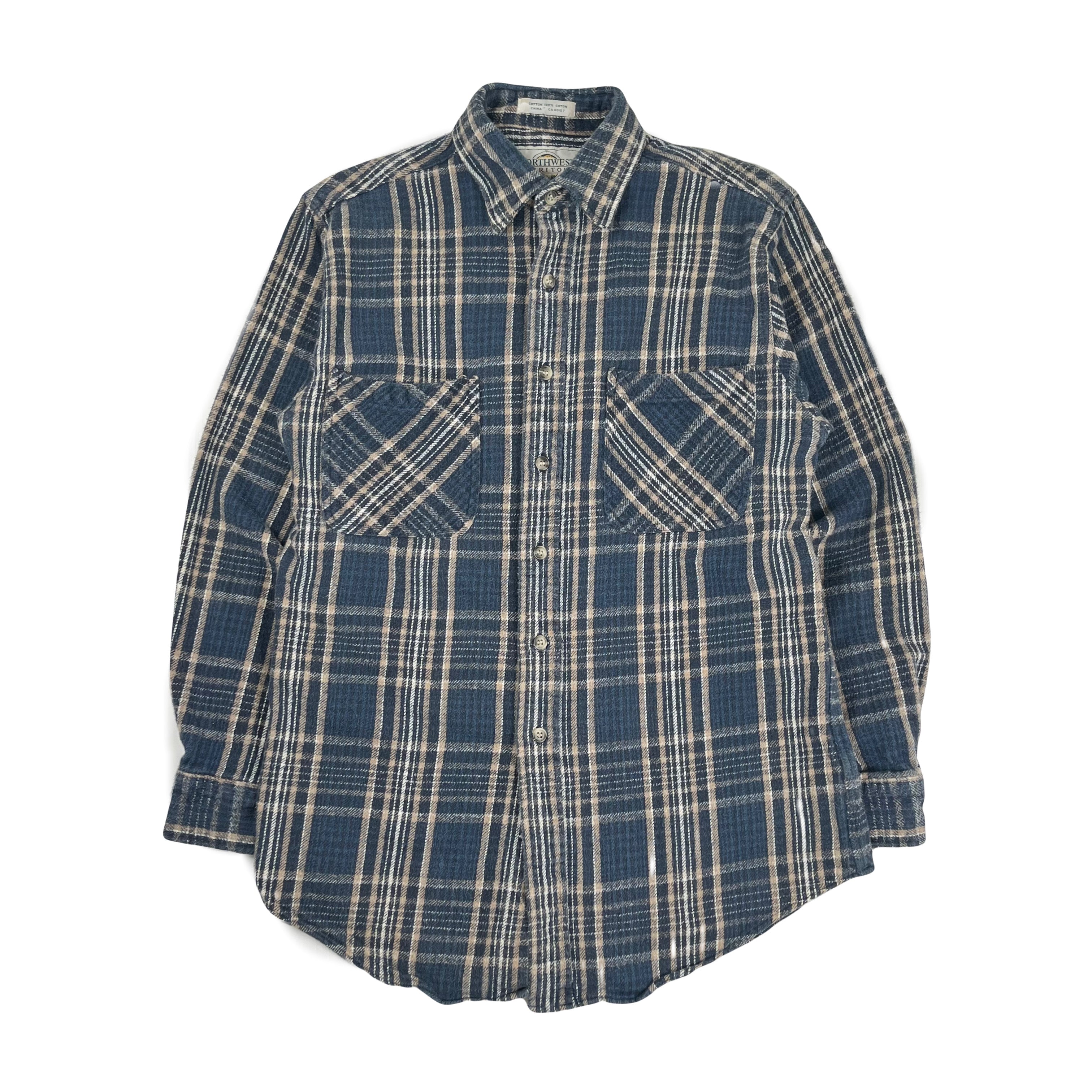 Northwest Territory Heavy Plaid Flannel Shirt M