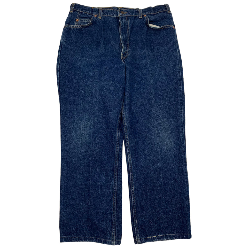 Vintage Dark Wash Levi’s Orange Tabs 619 35x33