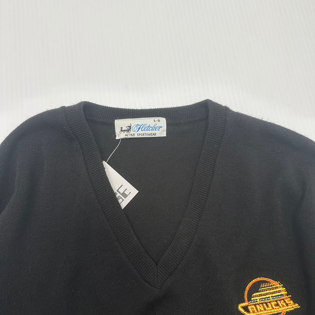 Vintage Vancouver Canucks Mini Logo Sweater L