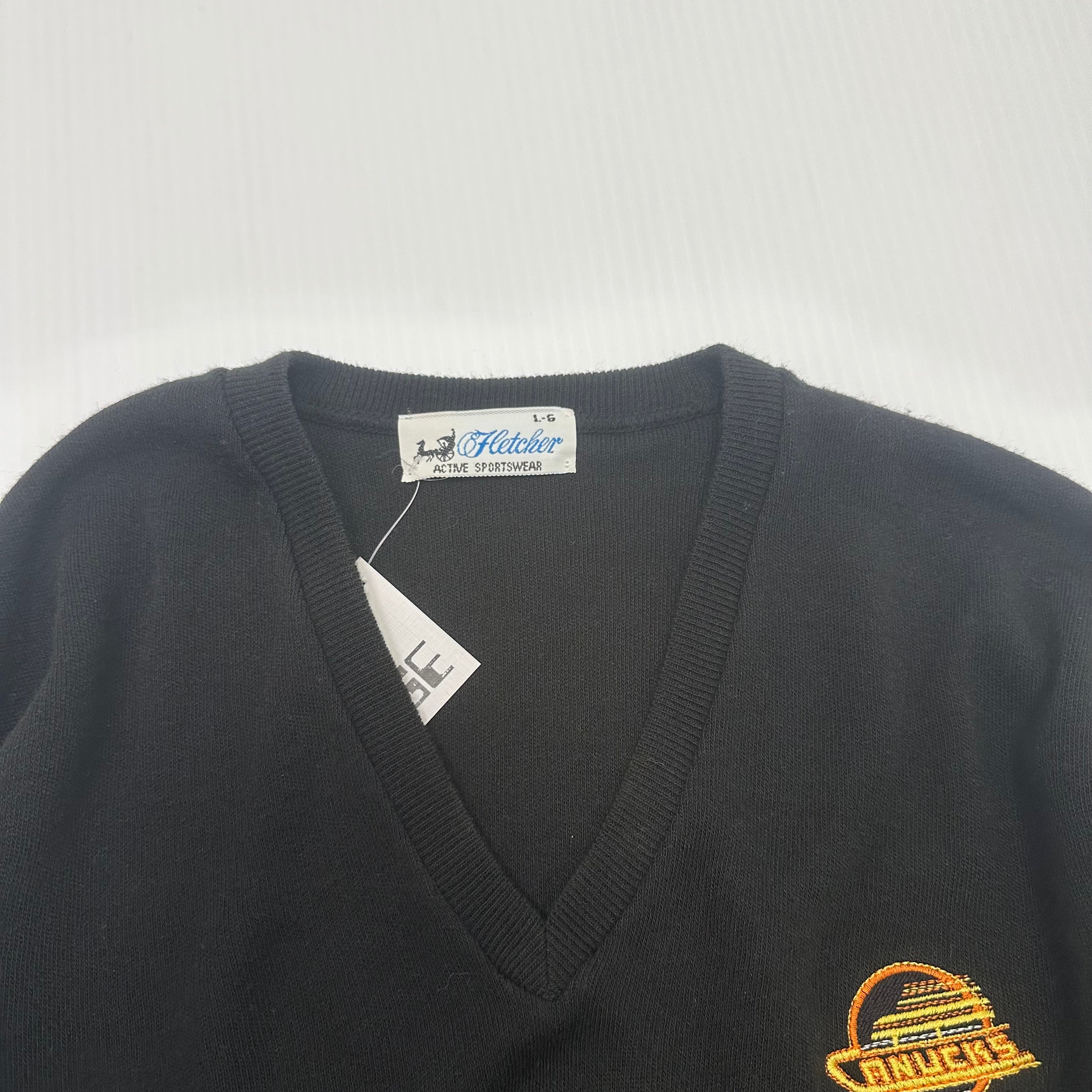 Vintage Vancouver Canucks Mini Logo Sweater L
