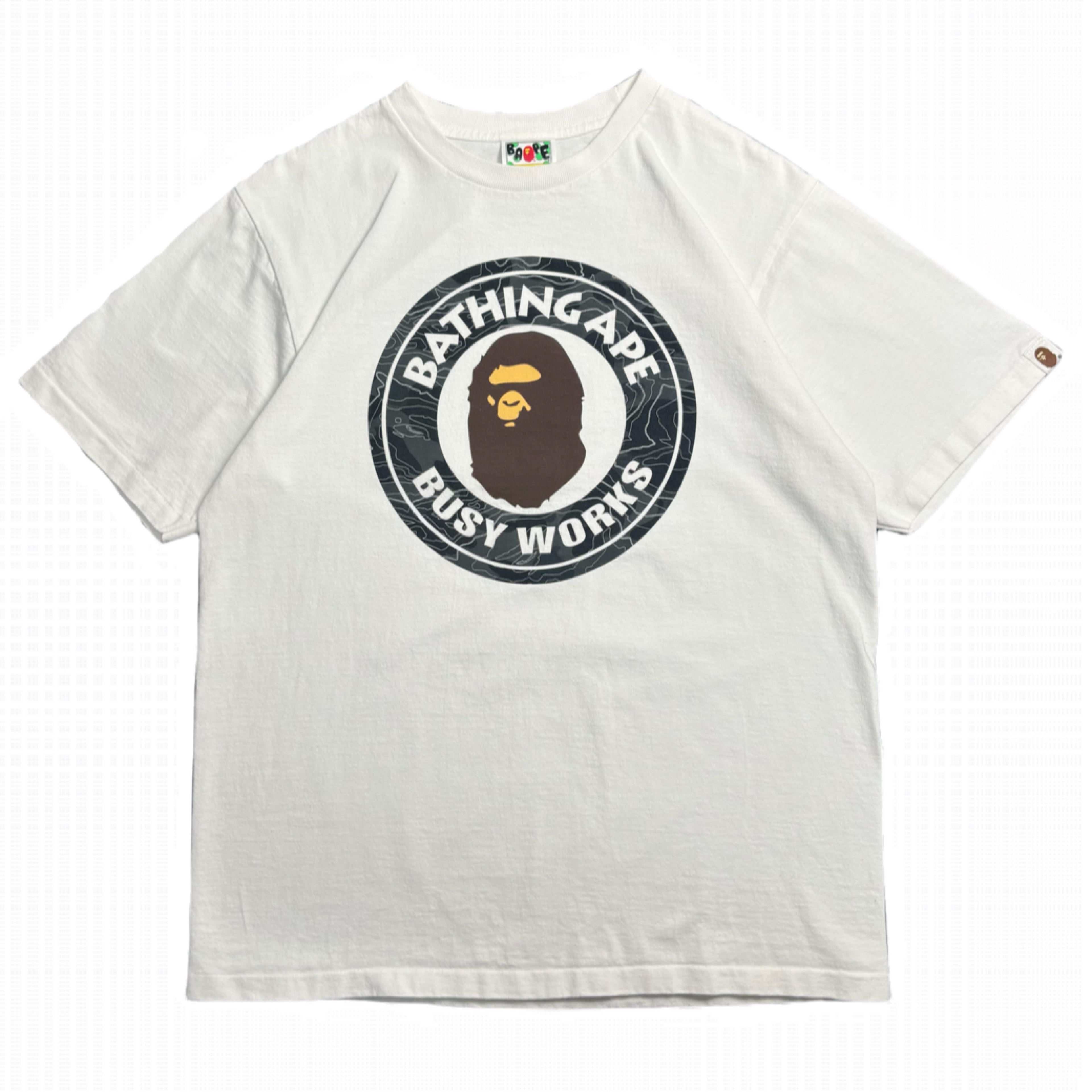A Bathing Ape Busy Works Camo Tee M