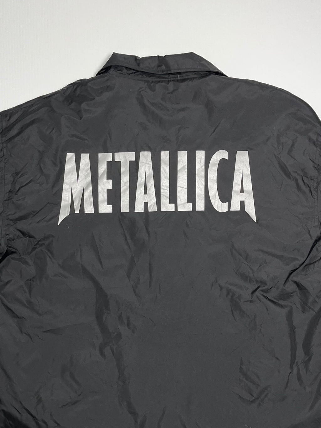 90s Metallica Coach Jacket XL