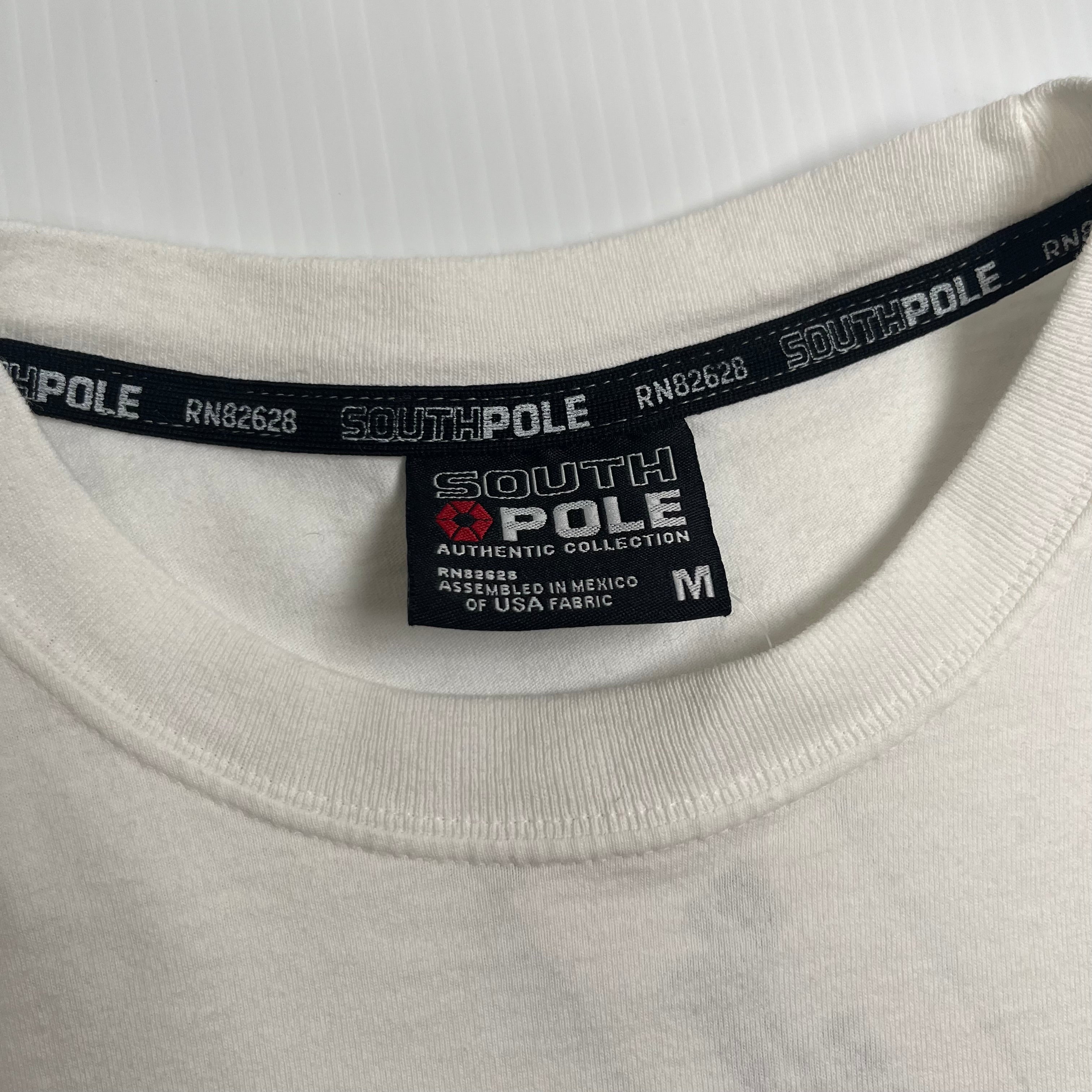 Y2K Southpole Puff Letter Graphic Tee M