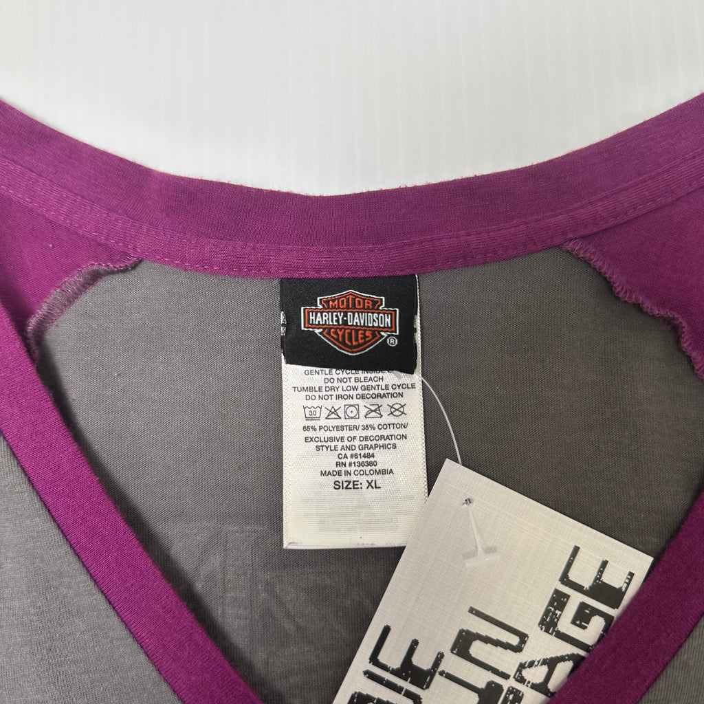 Harley Davidson Montana Raglan Tee Women's XL