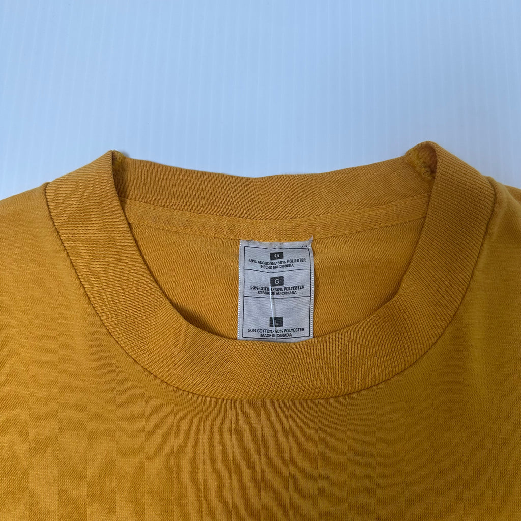 Vintage Zig-Zag Free Burning Graphic Tee L